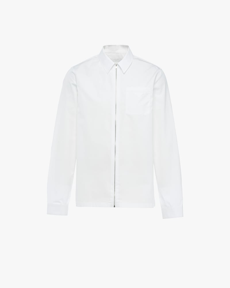 prada clear shirt
