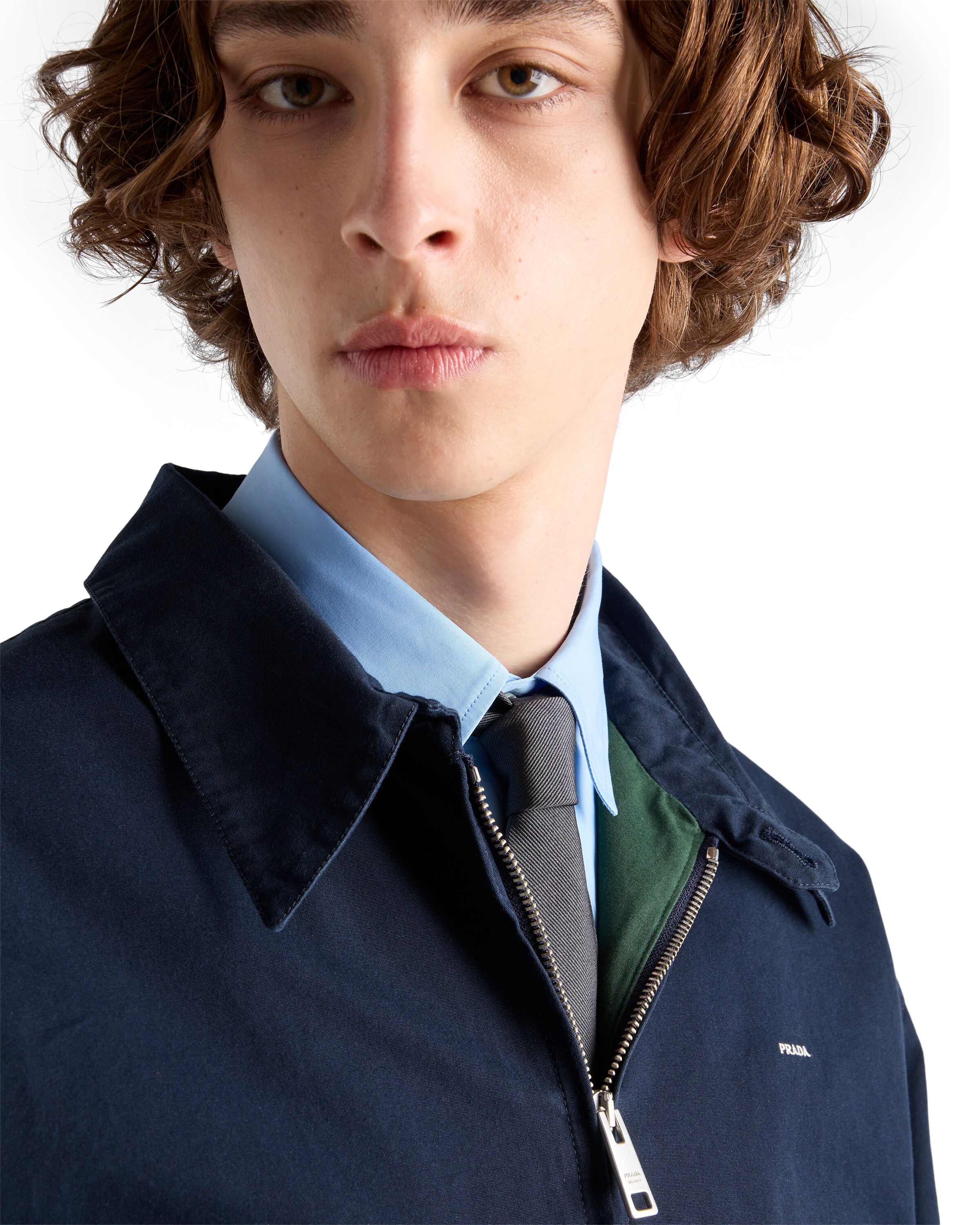 Prada 7cm Silk Tie In Black