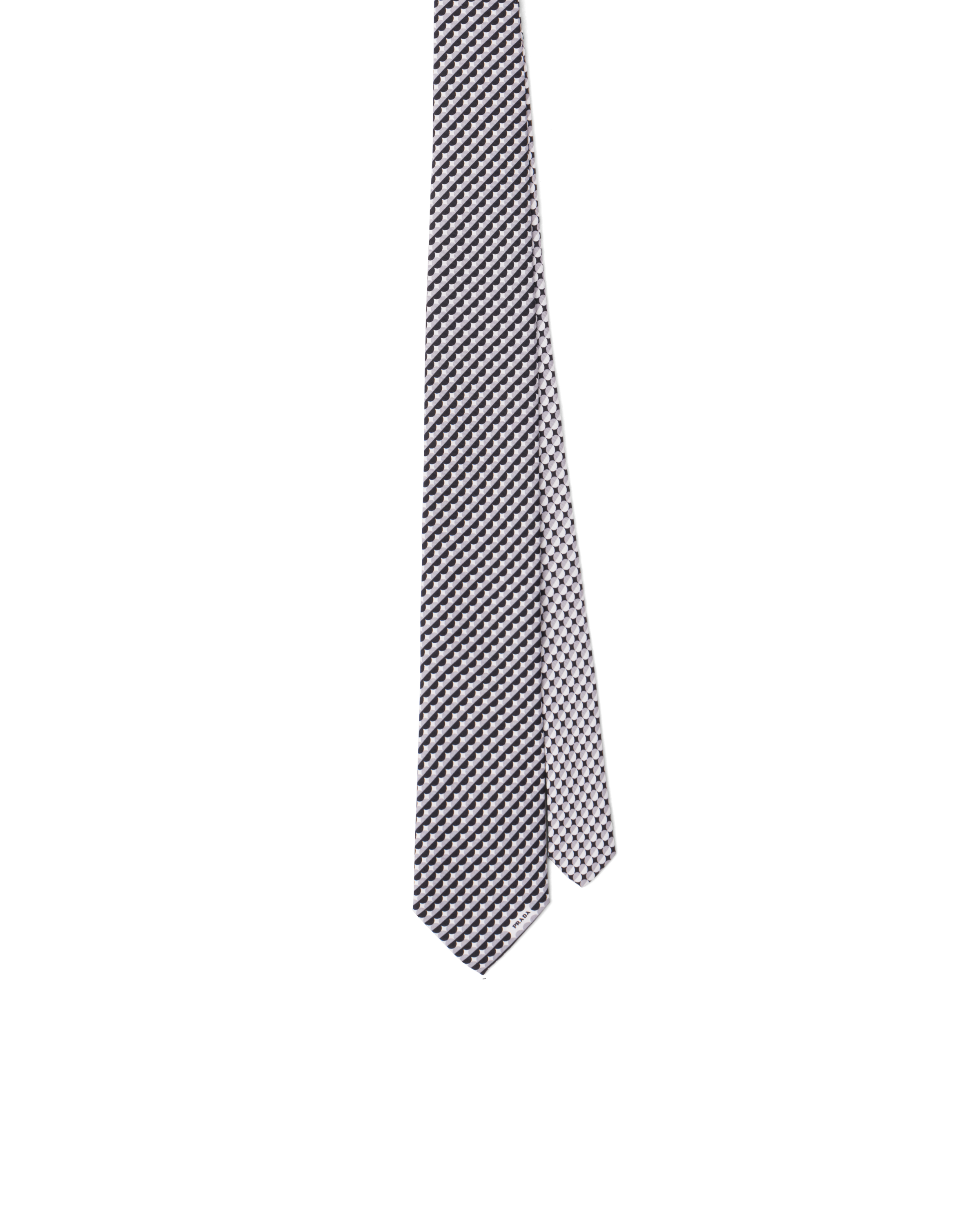 0075~Patterned Silk Tie