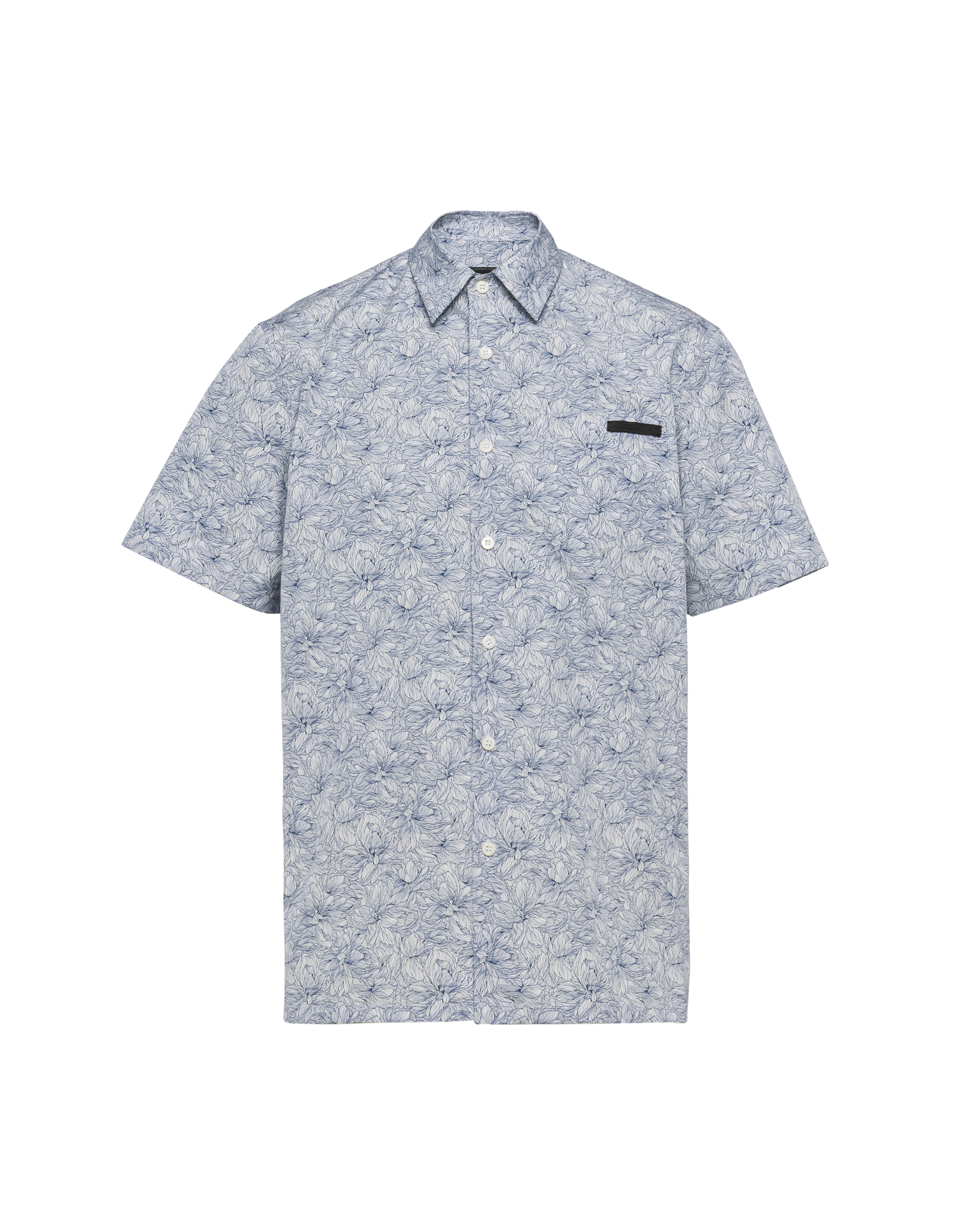 prada cotton poplin shirt