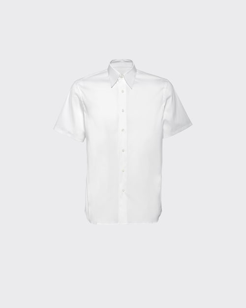 Short sleeve button up white shirt Outlet