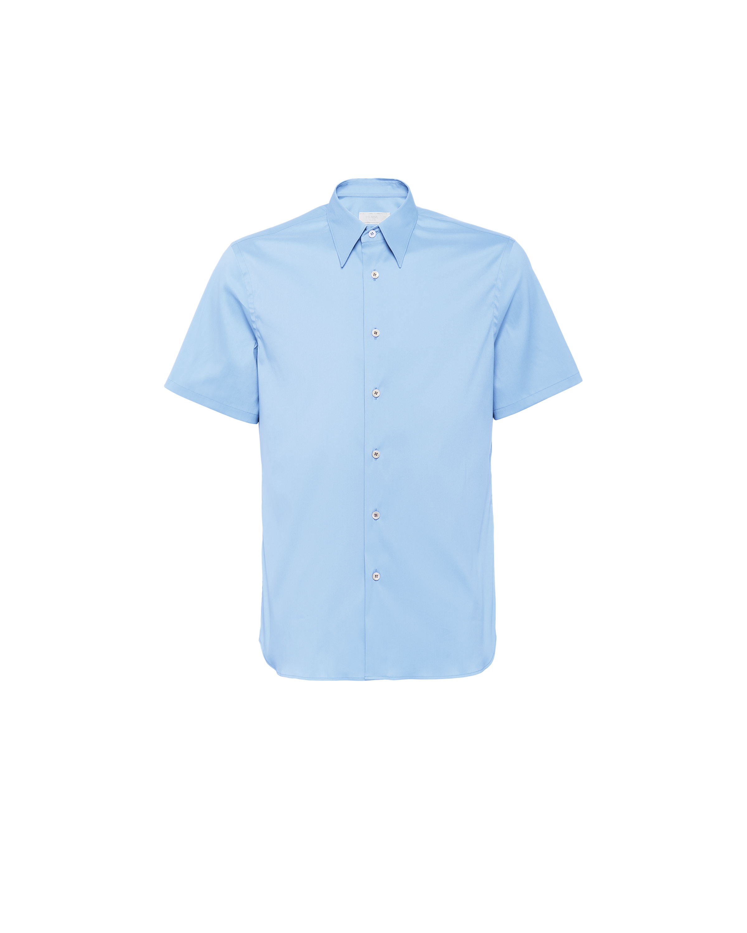 Short-sleeved cotton shirt | Prada