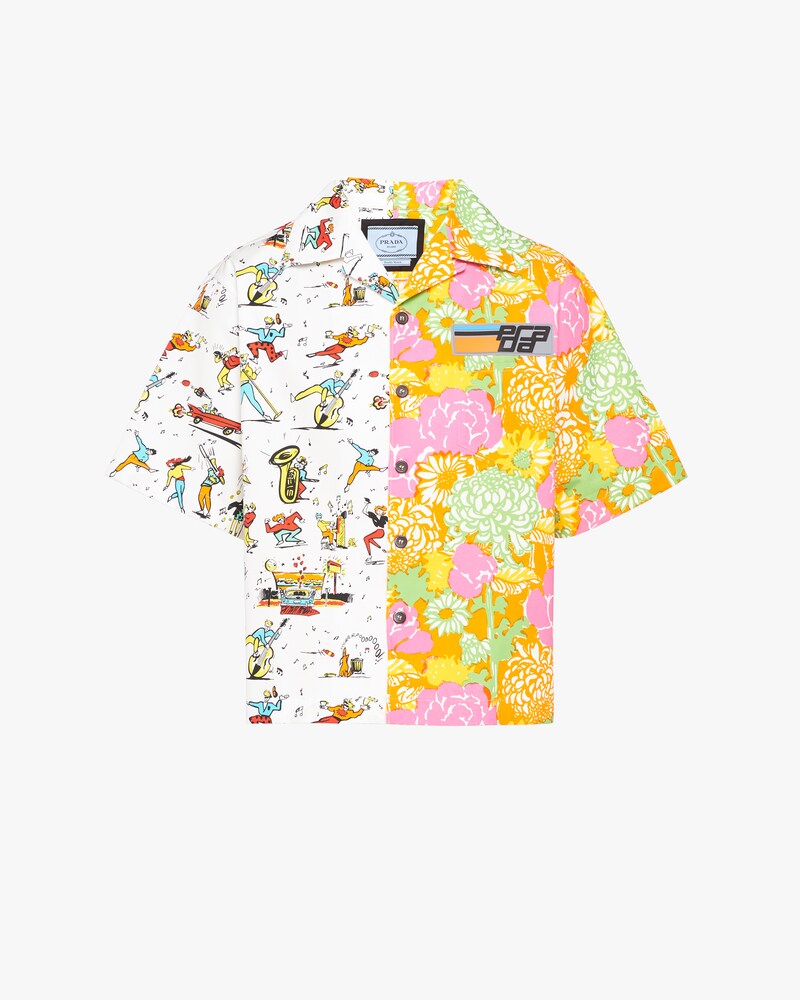 prada double match shirt