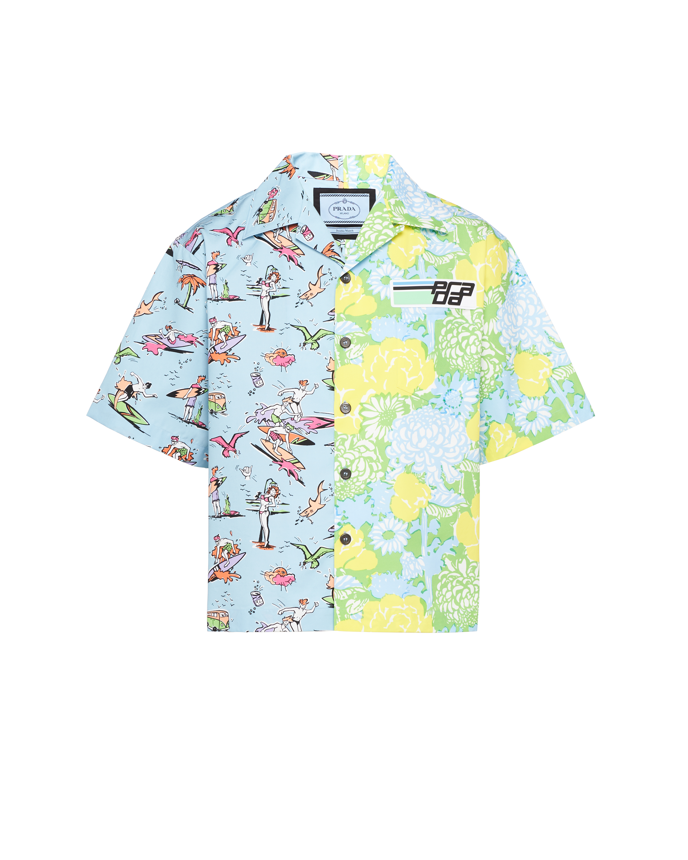 prada double match shirt