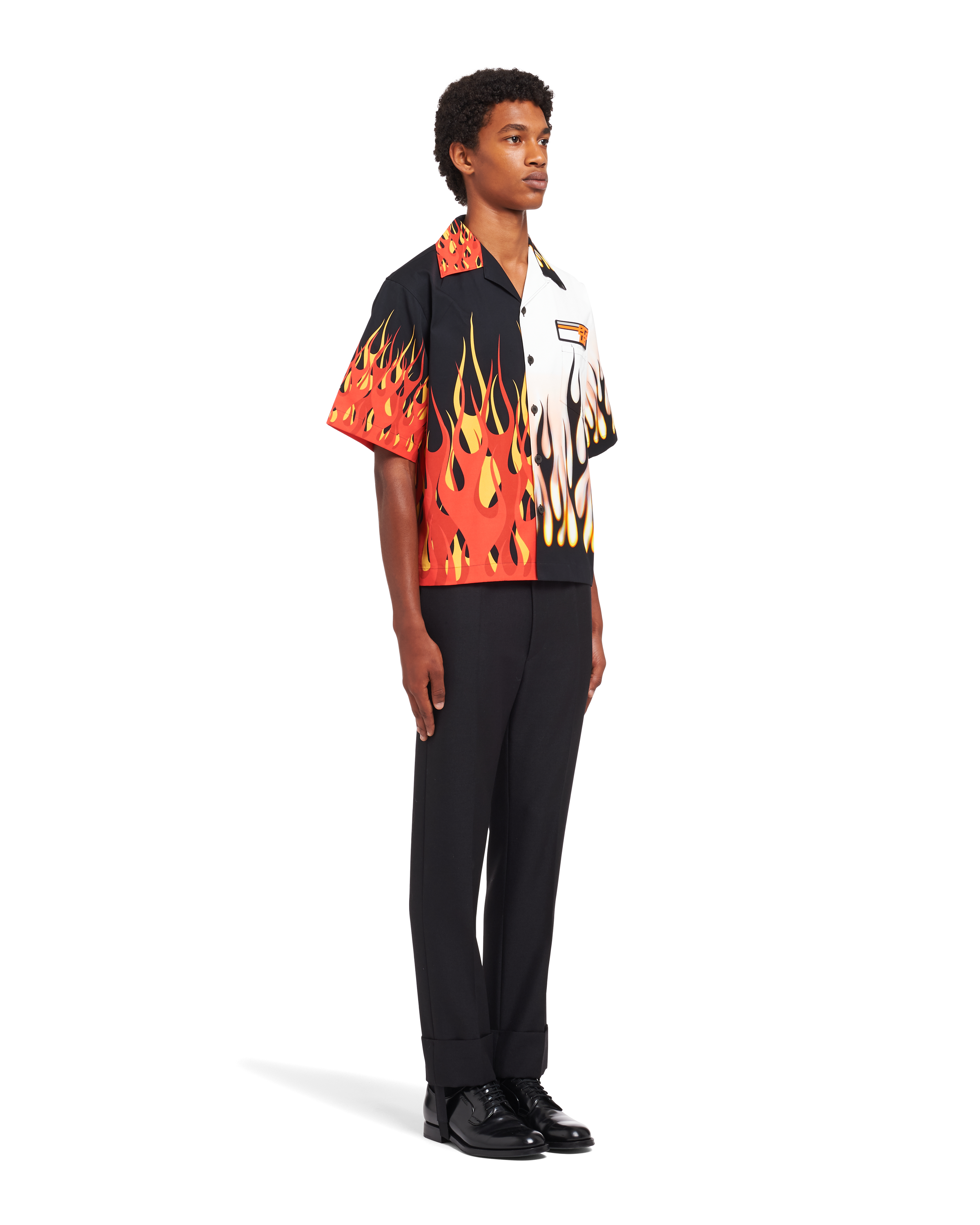 prada double match shirt