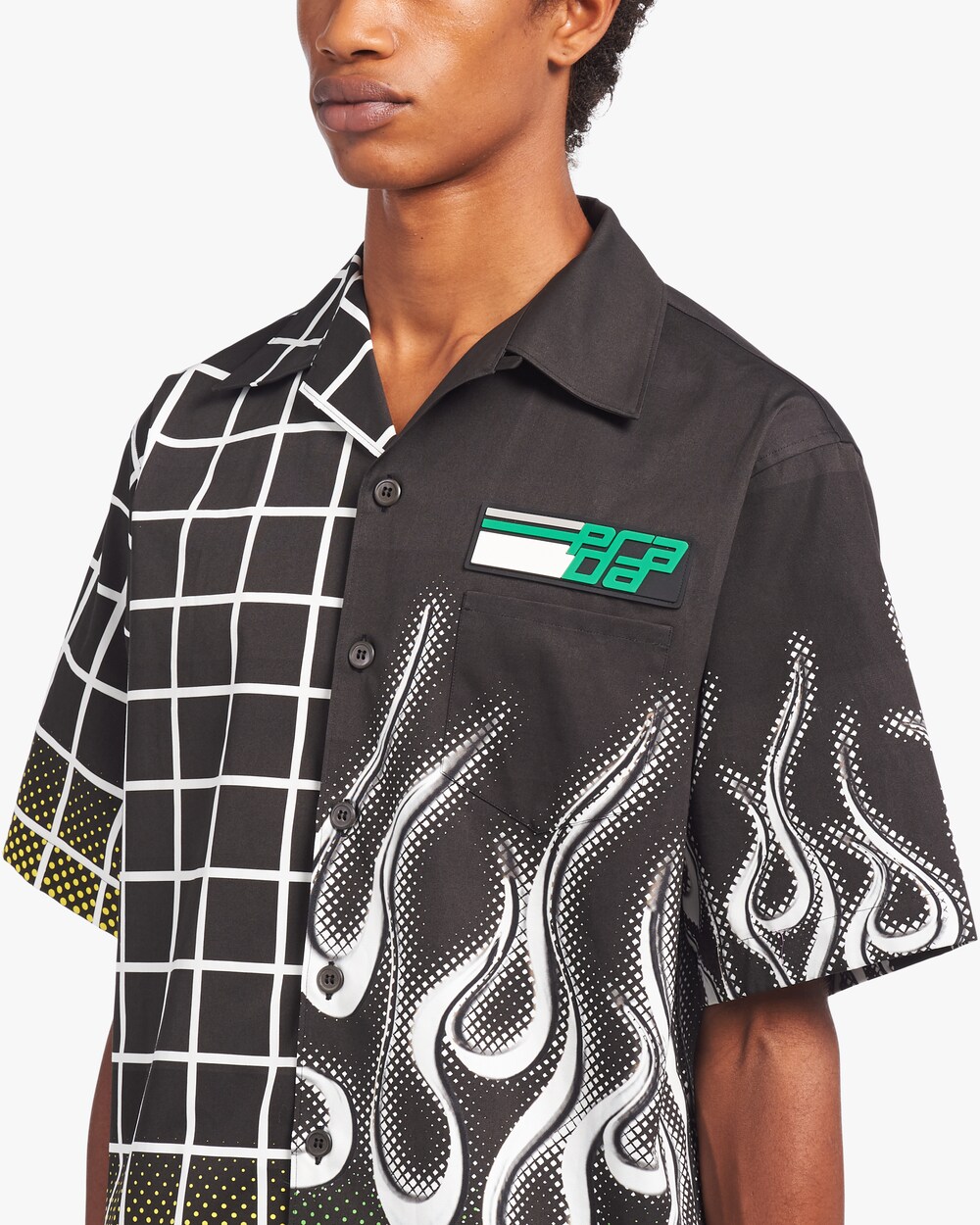 prada double match shirt