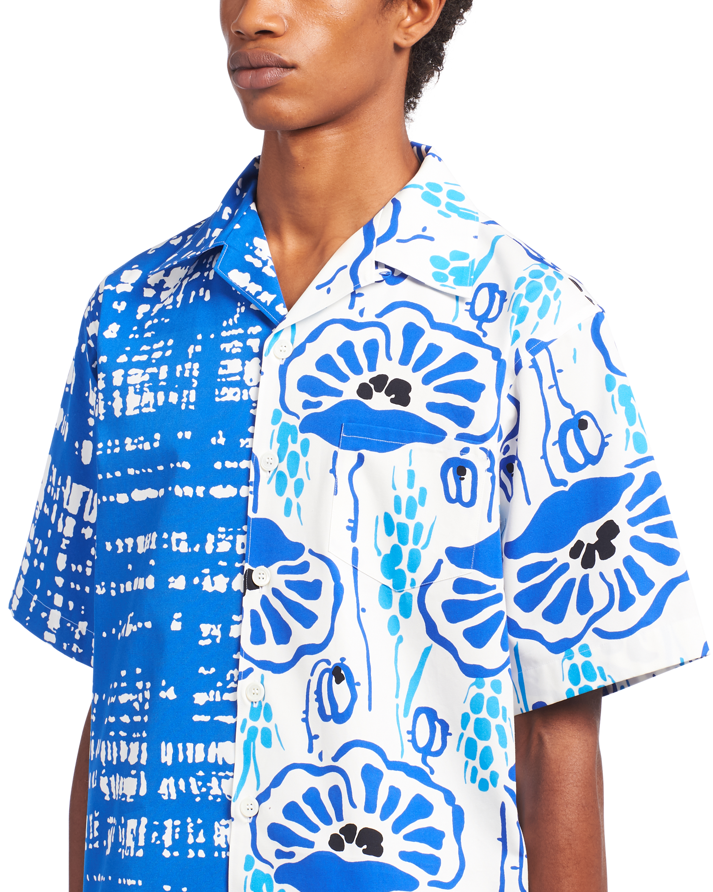 Double Match heavy cotton shirt | Prada