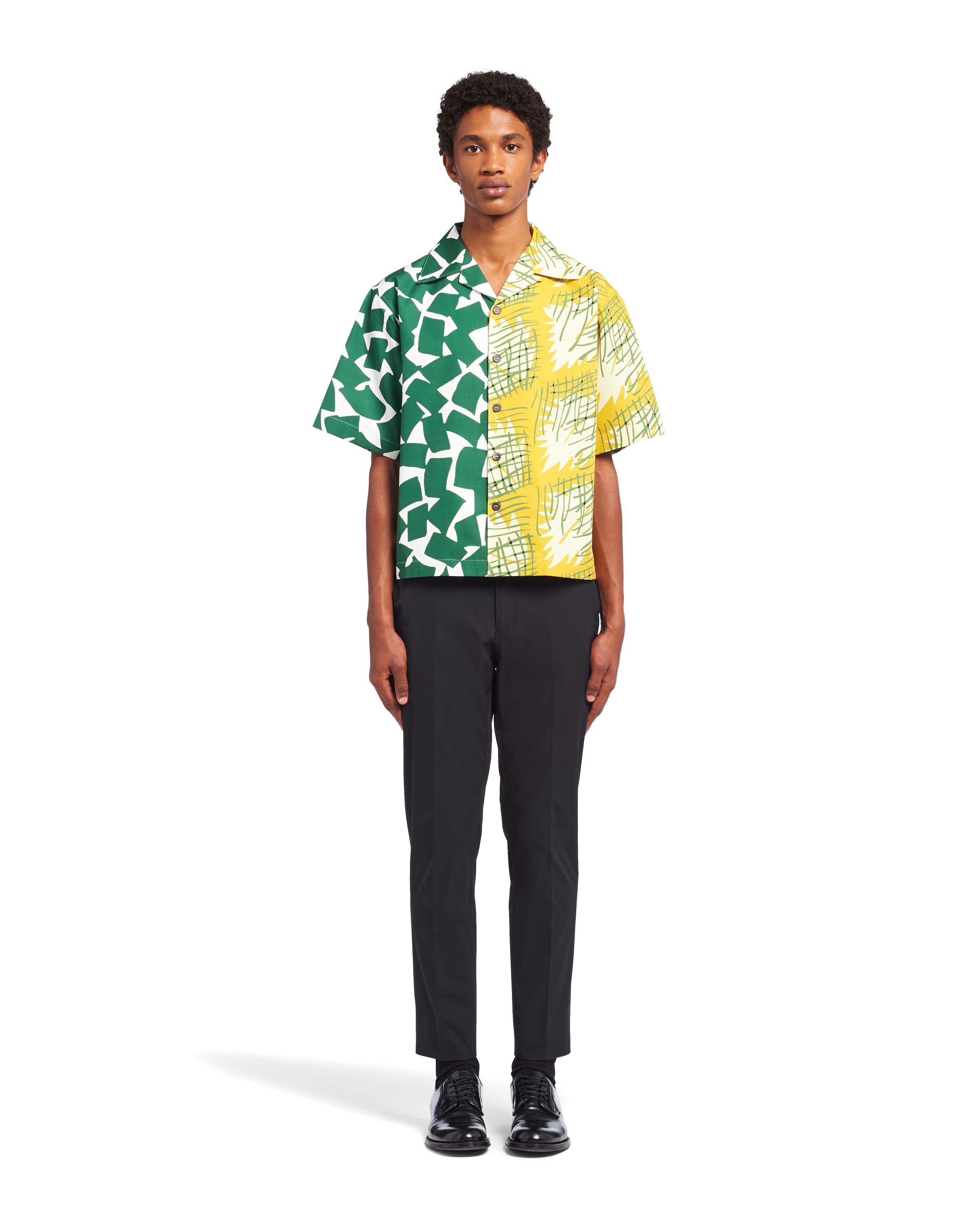 Prada Double Match heavy cotton shirt 2