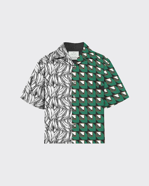 Prada shirt green clearance