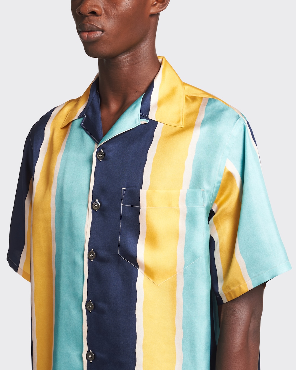 Silk twill shirt Clearance