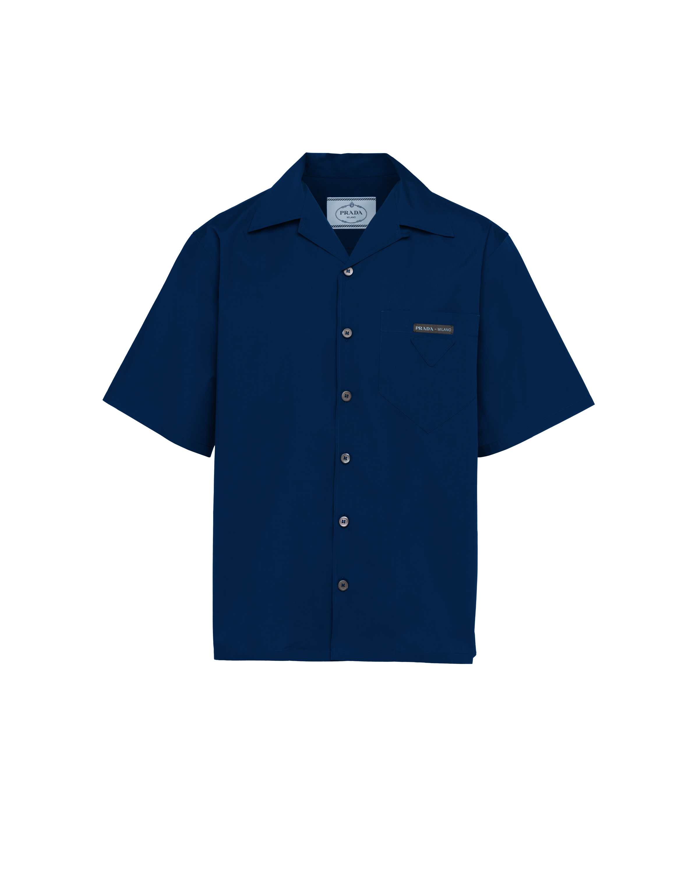 Blue hot sale prada shirt