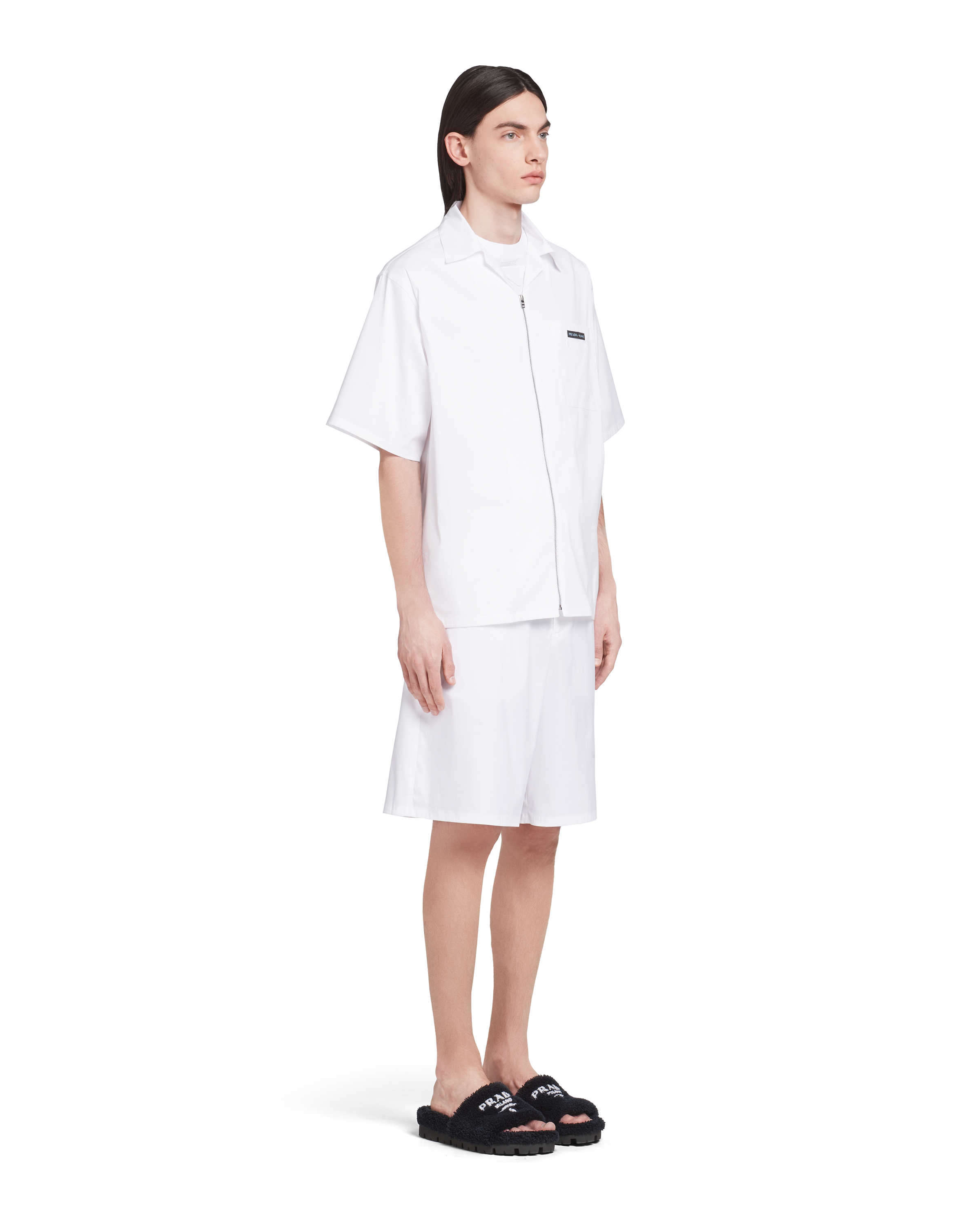Prada 弹力棉质保龄球衫 3