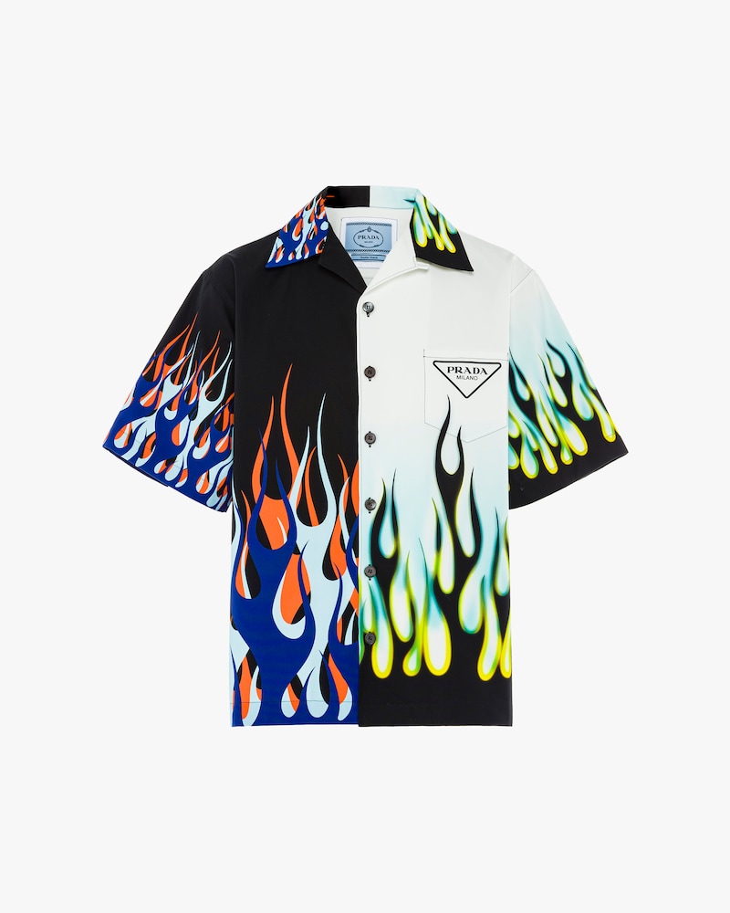 prada mens shirts online