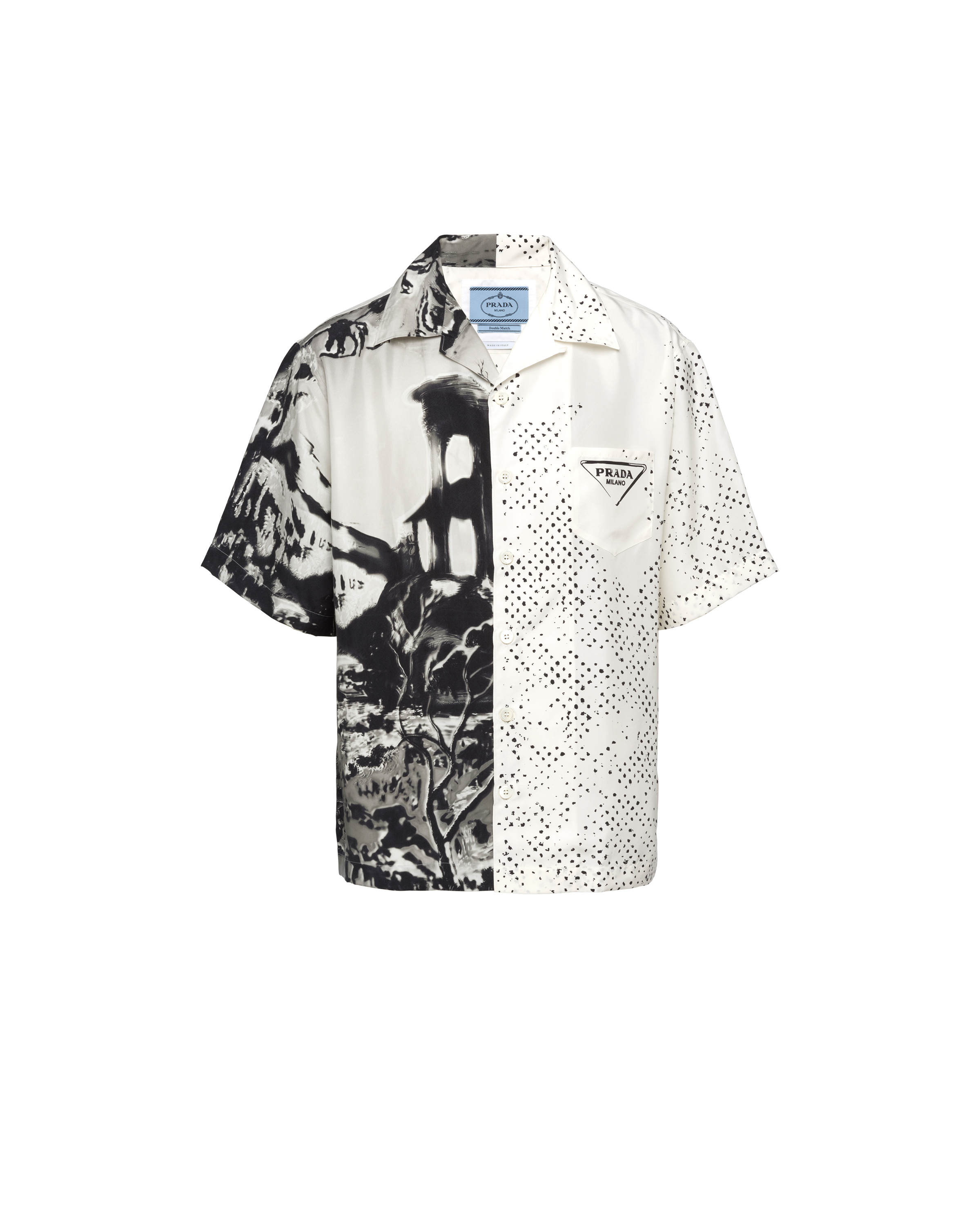 prada silk top
