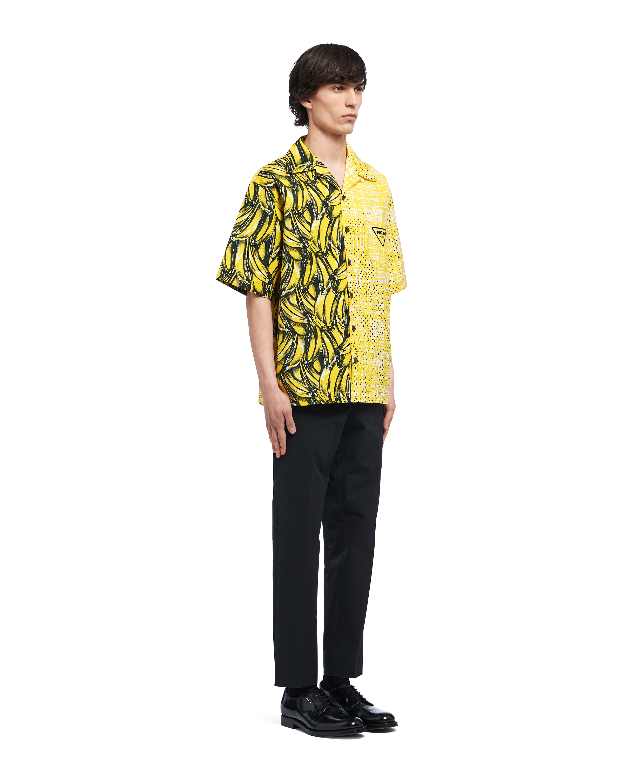 Double Match poplin shirt
