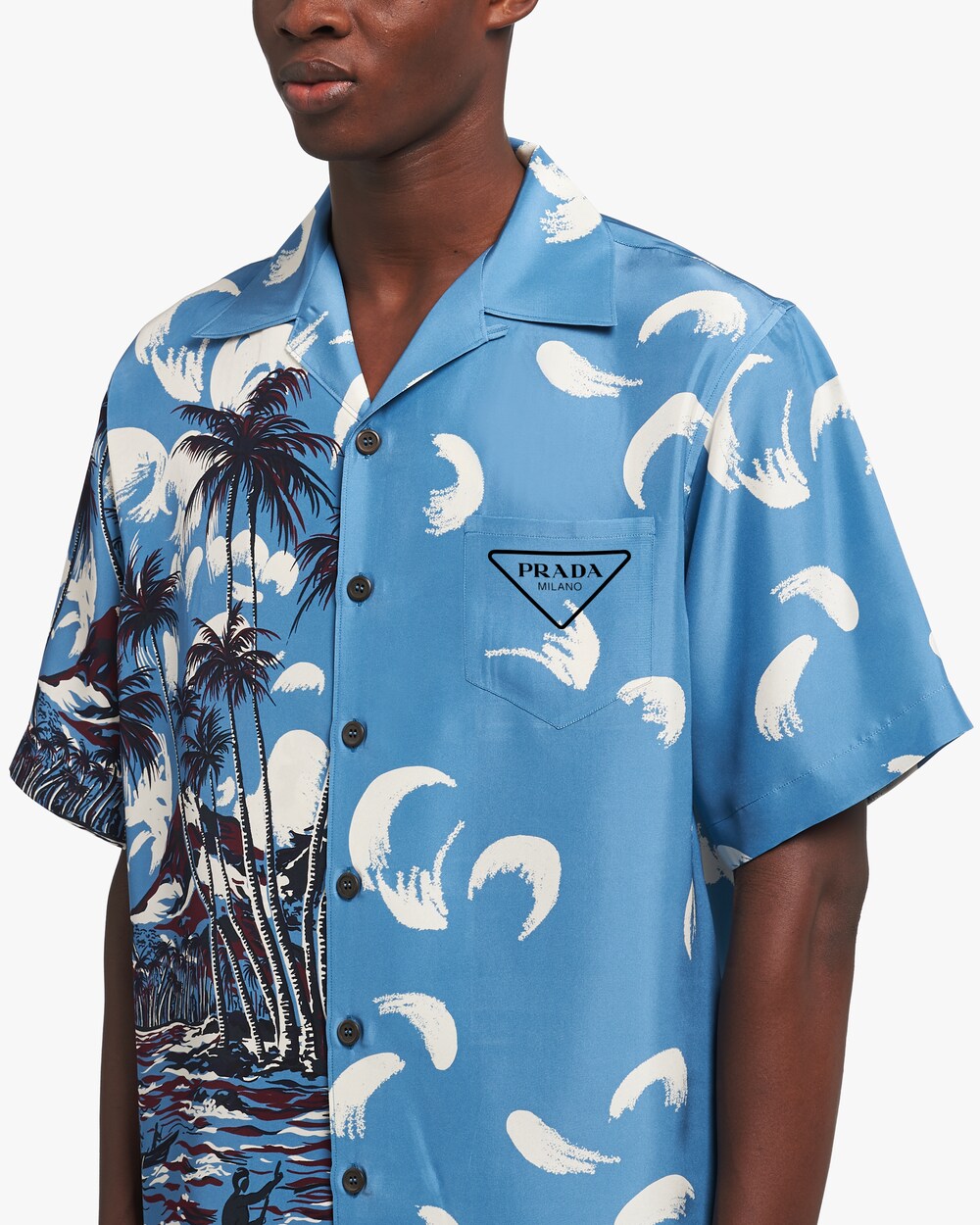 prada double match shirt