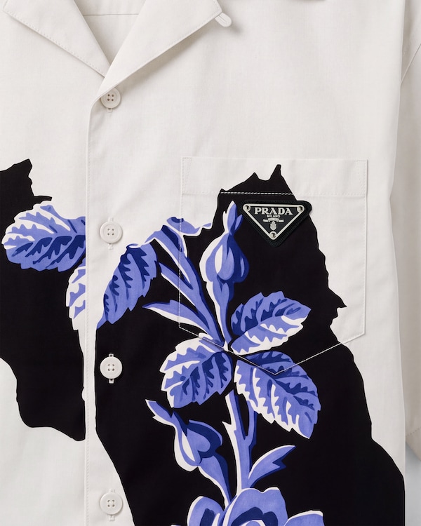 Timecapsule printed cotton shirt Timecapsule printed cotton shirt