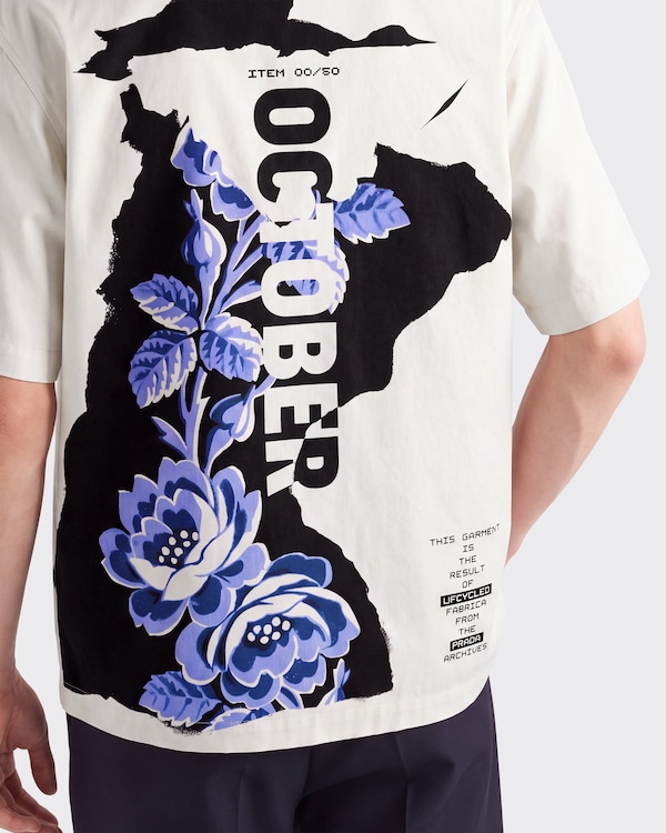 Timecapsule printed cotton shirt Timecapsule printed cotton shirt