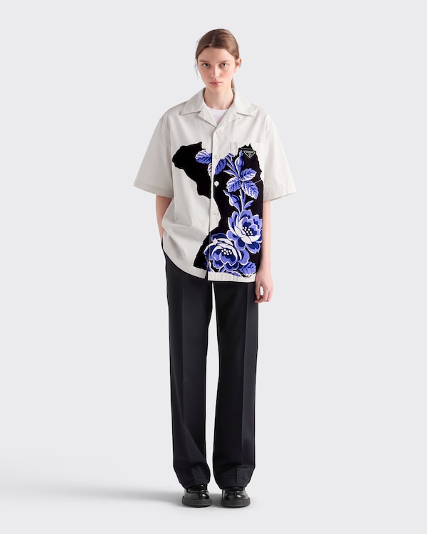 Timecapsule printed cotton shirt Timecapsule printed cotton shirt