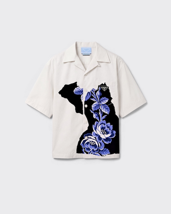 Timecapsule printed cotton shirt Timecapsule printed cotton shirt