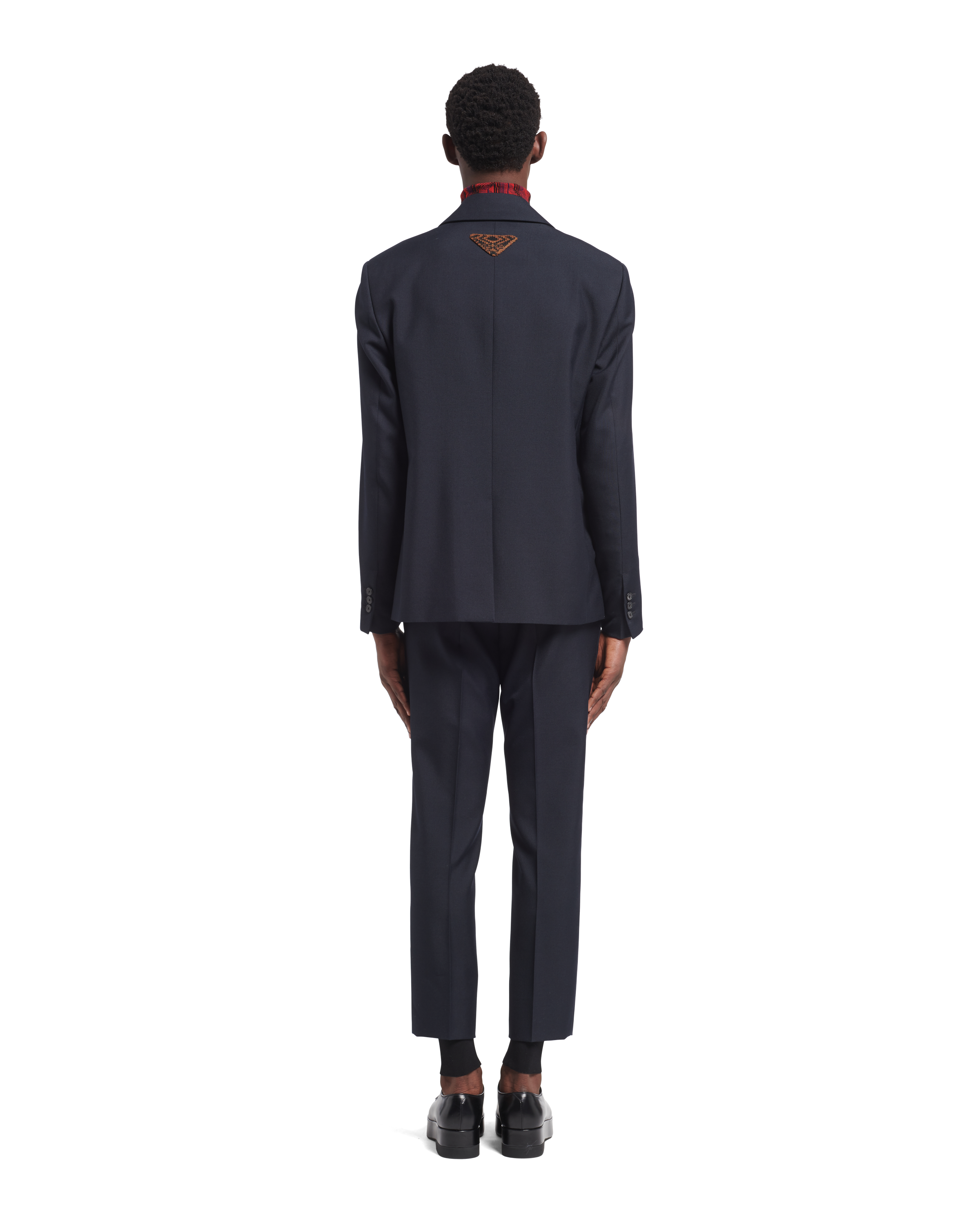 Prada Single\u002Dbreasted wool blend jacket 4