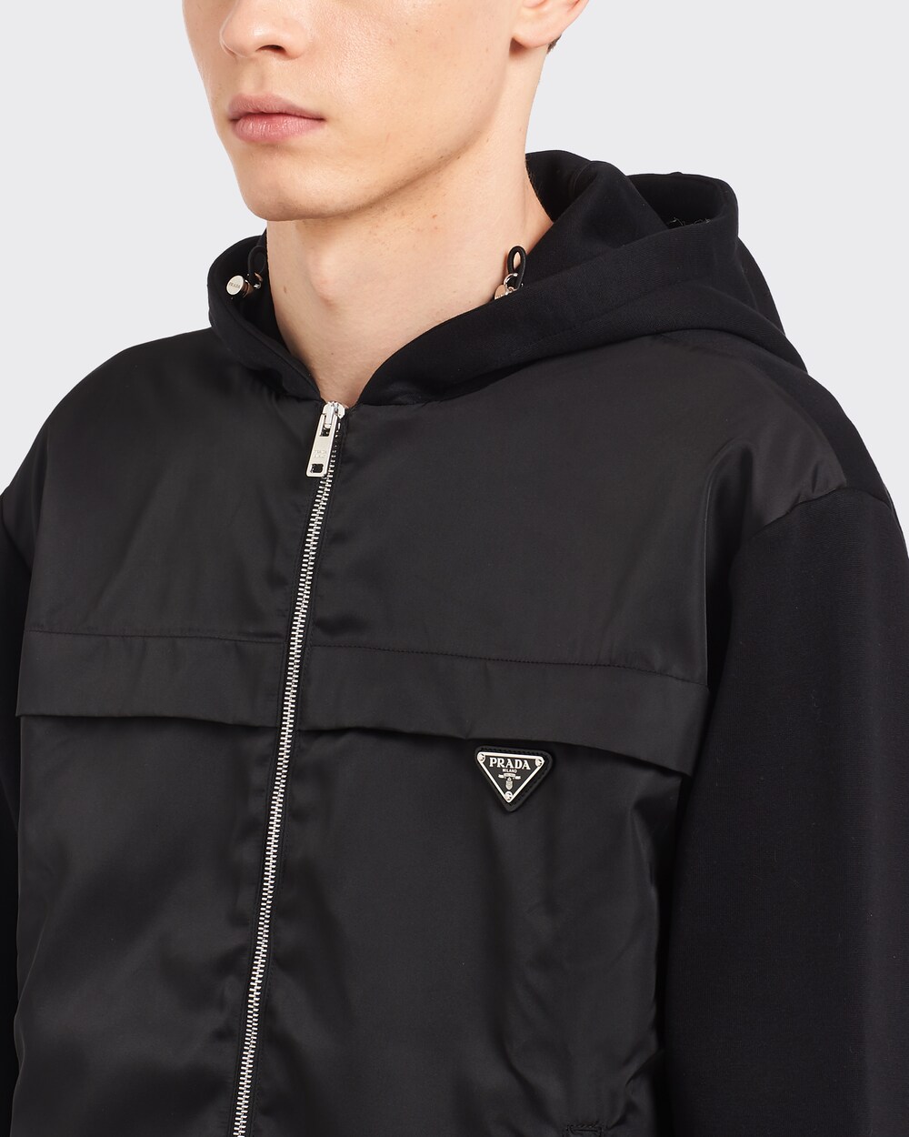 moletom com capuz prada