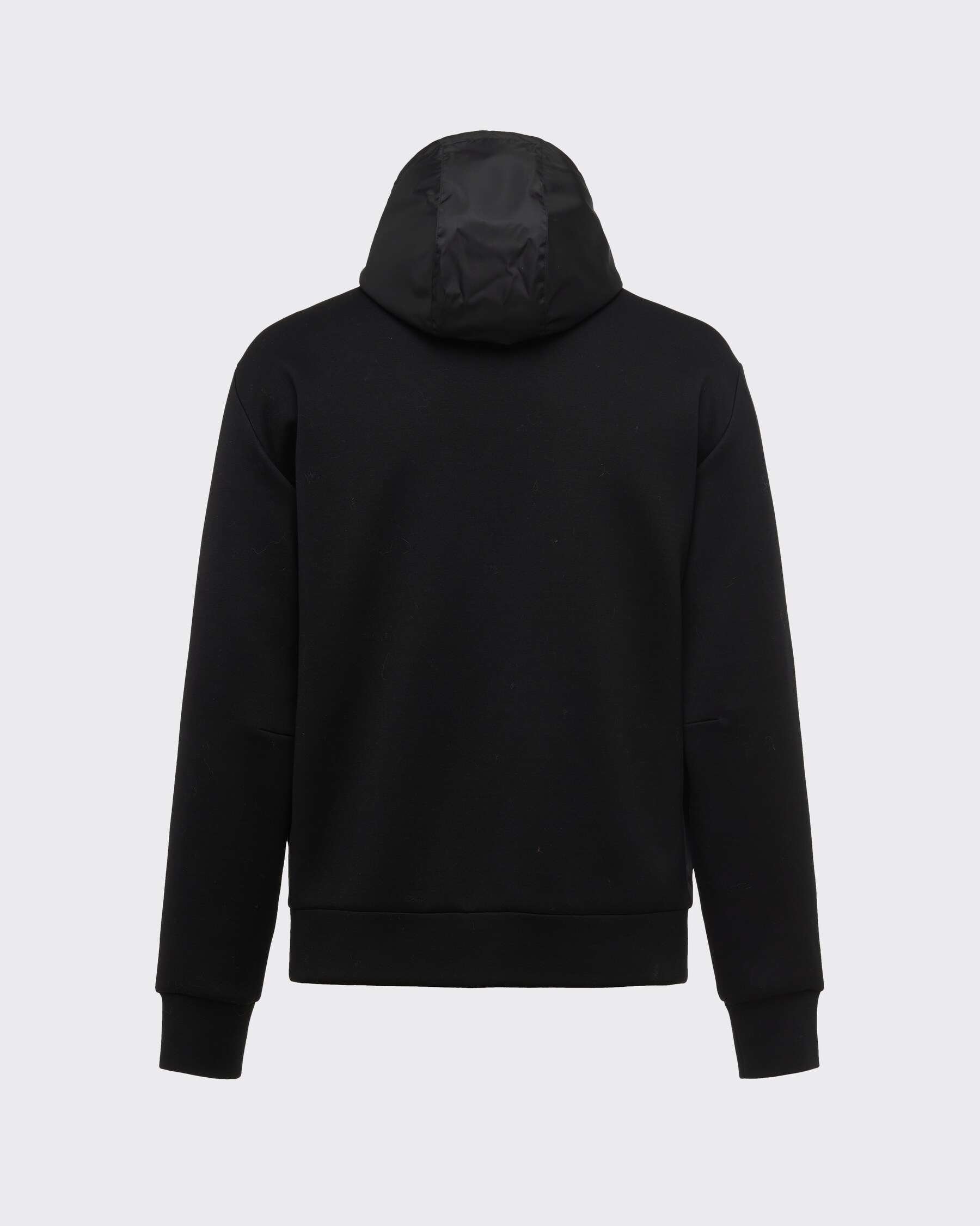 TRC-N630 BLACK FUR ZIP CARDIGAN main image 1