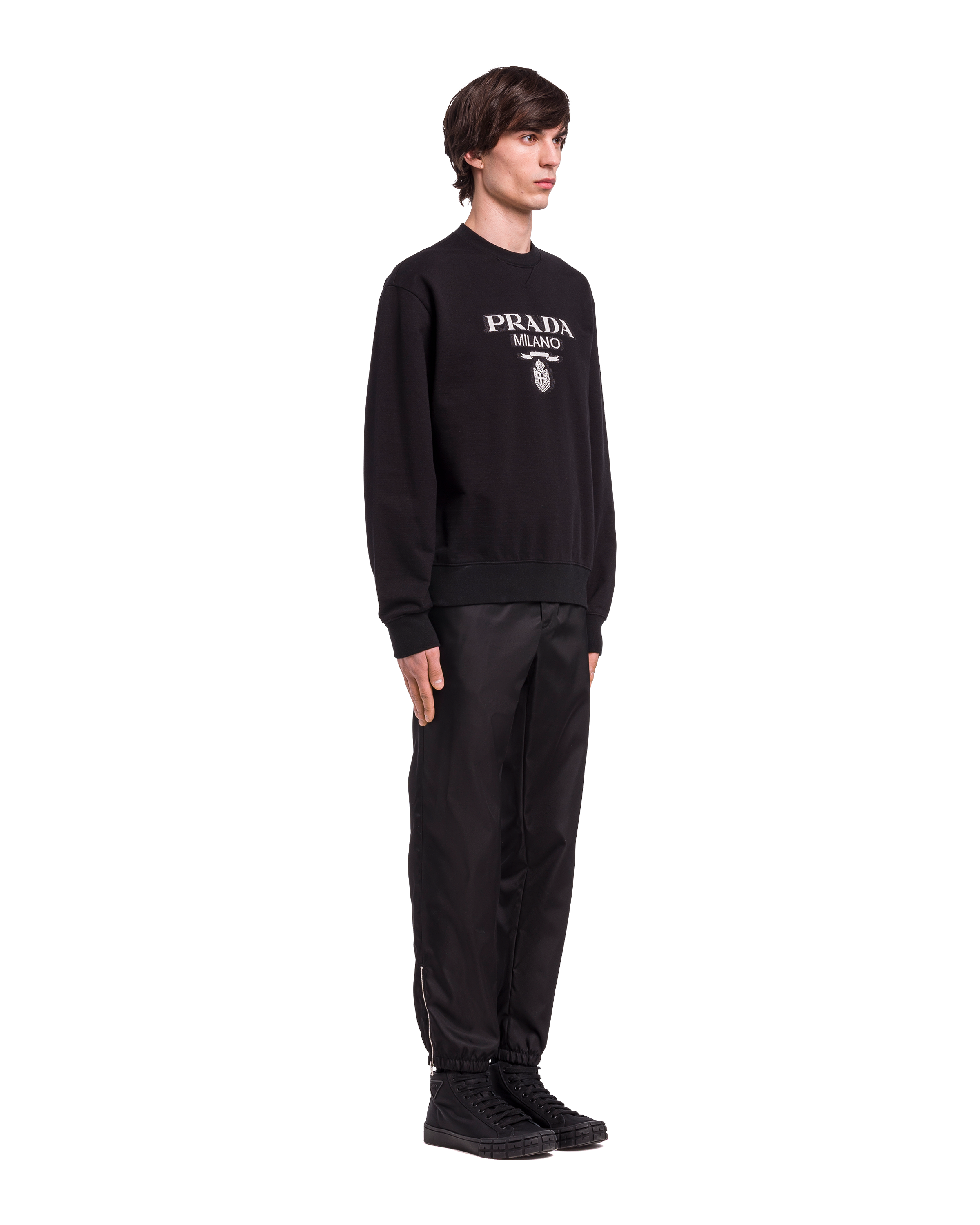 prada logo sweatshirt