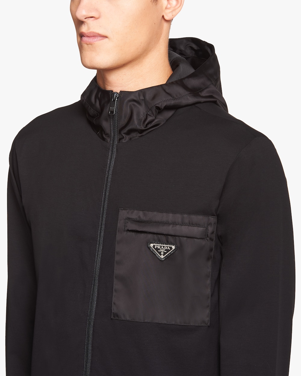 prada quarter zip