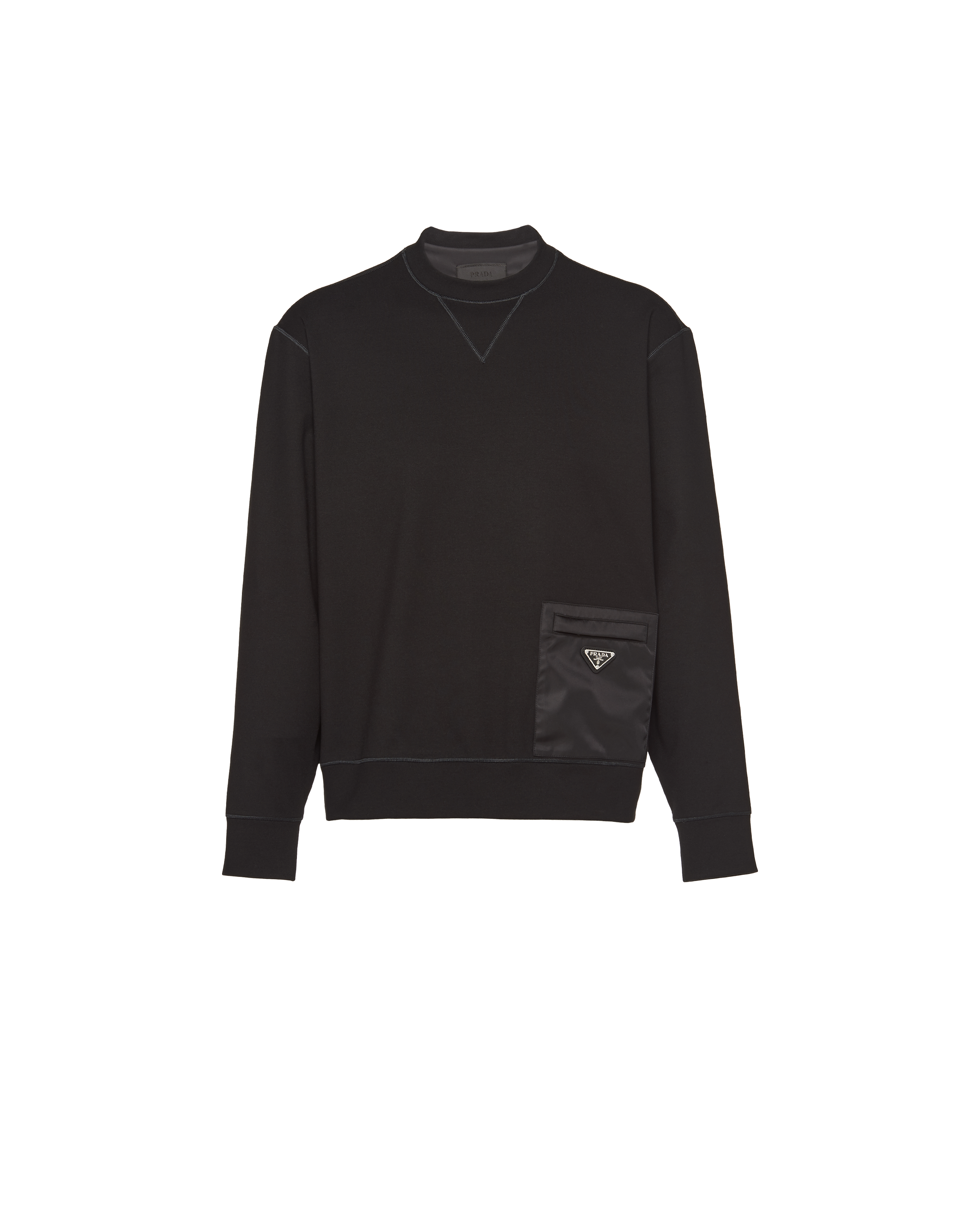prada technical fabric shirt