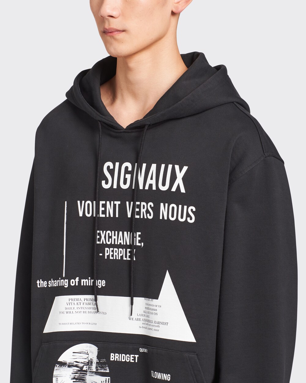 moletom com capuz prada