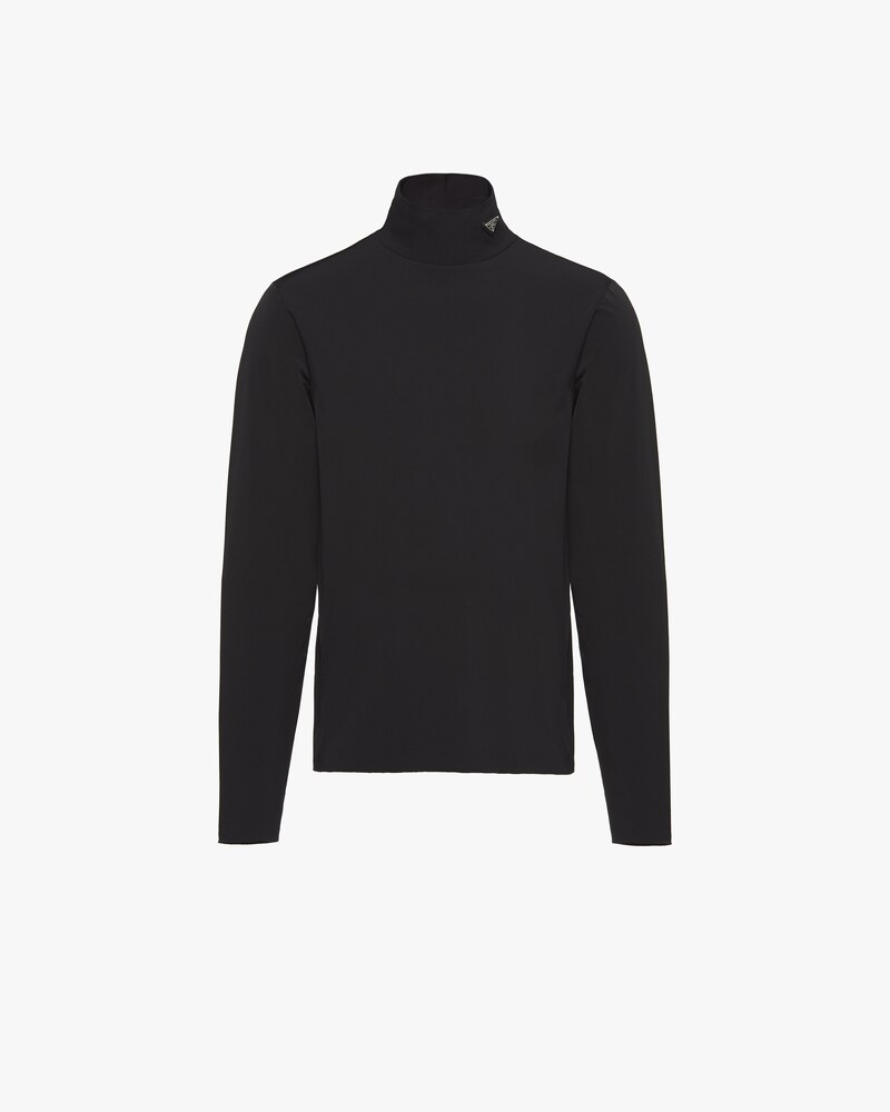 polo mock turtleneck