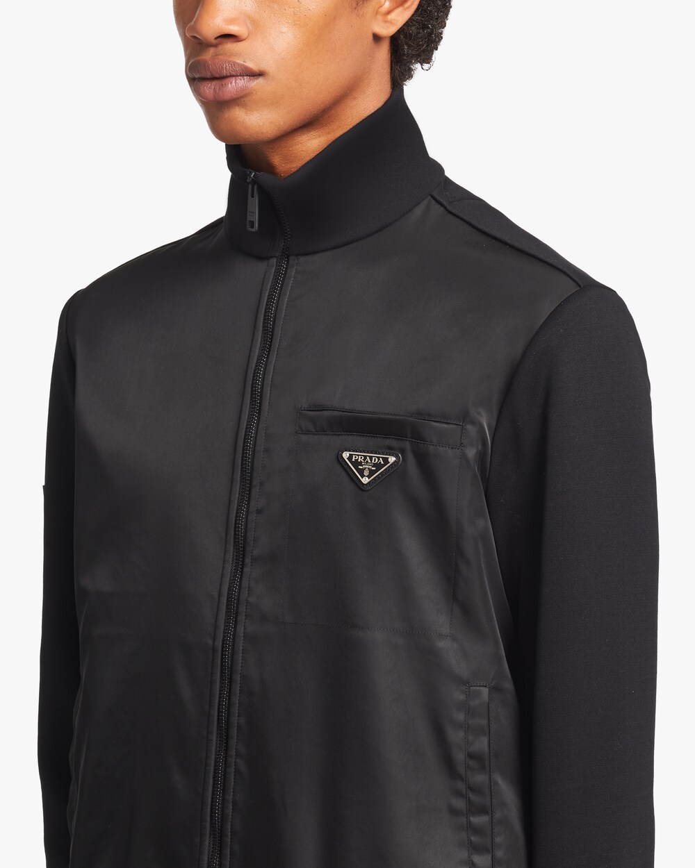 prada zip up jacket