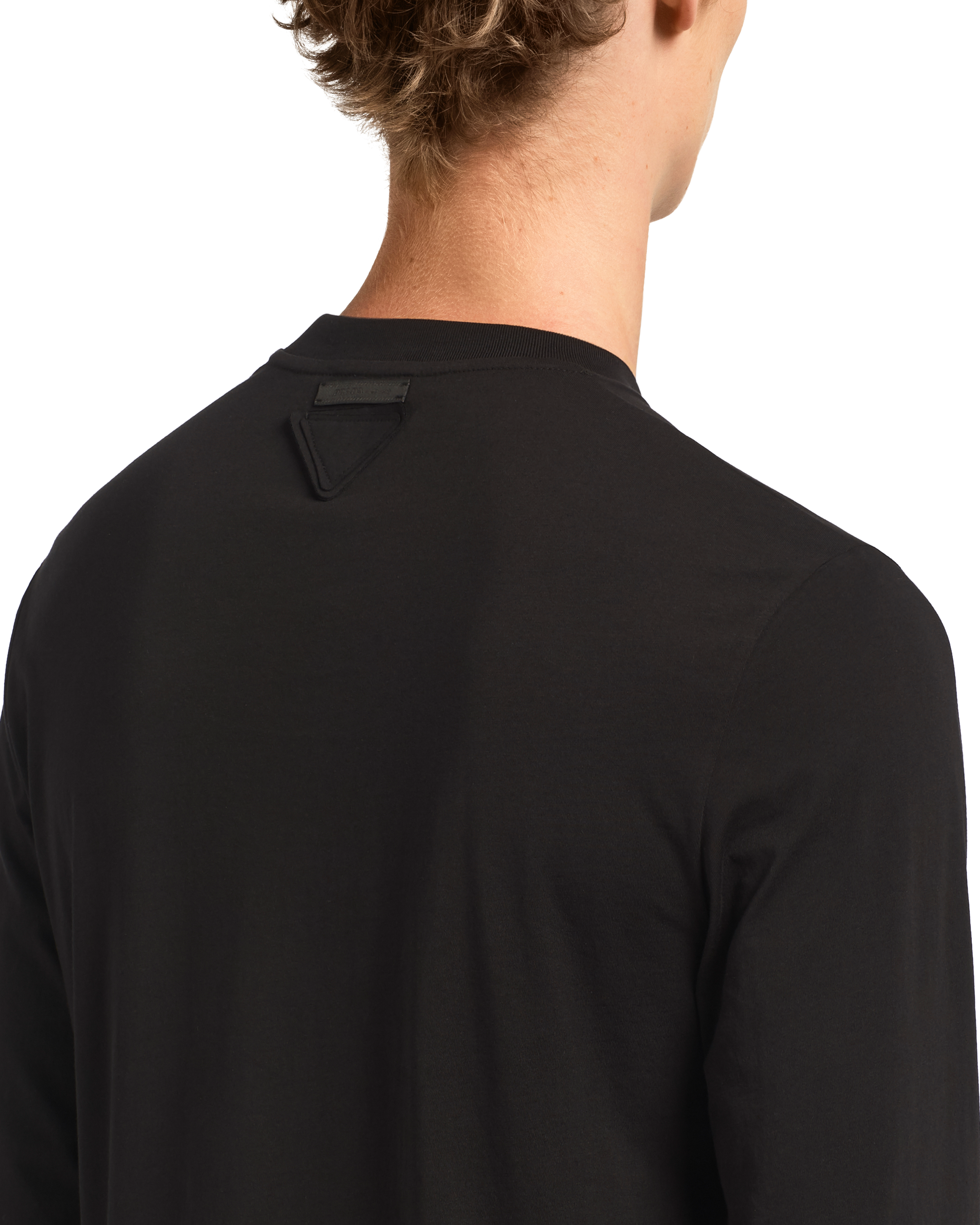 long sleeve prada polo