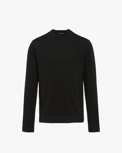 men's black prada t shirt