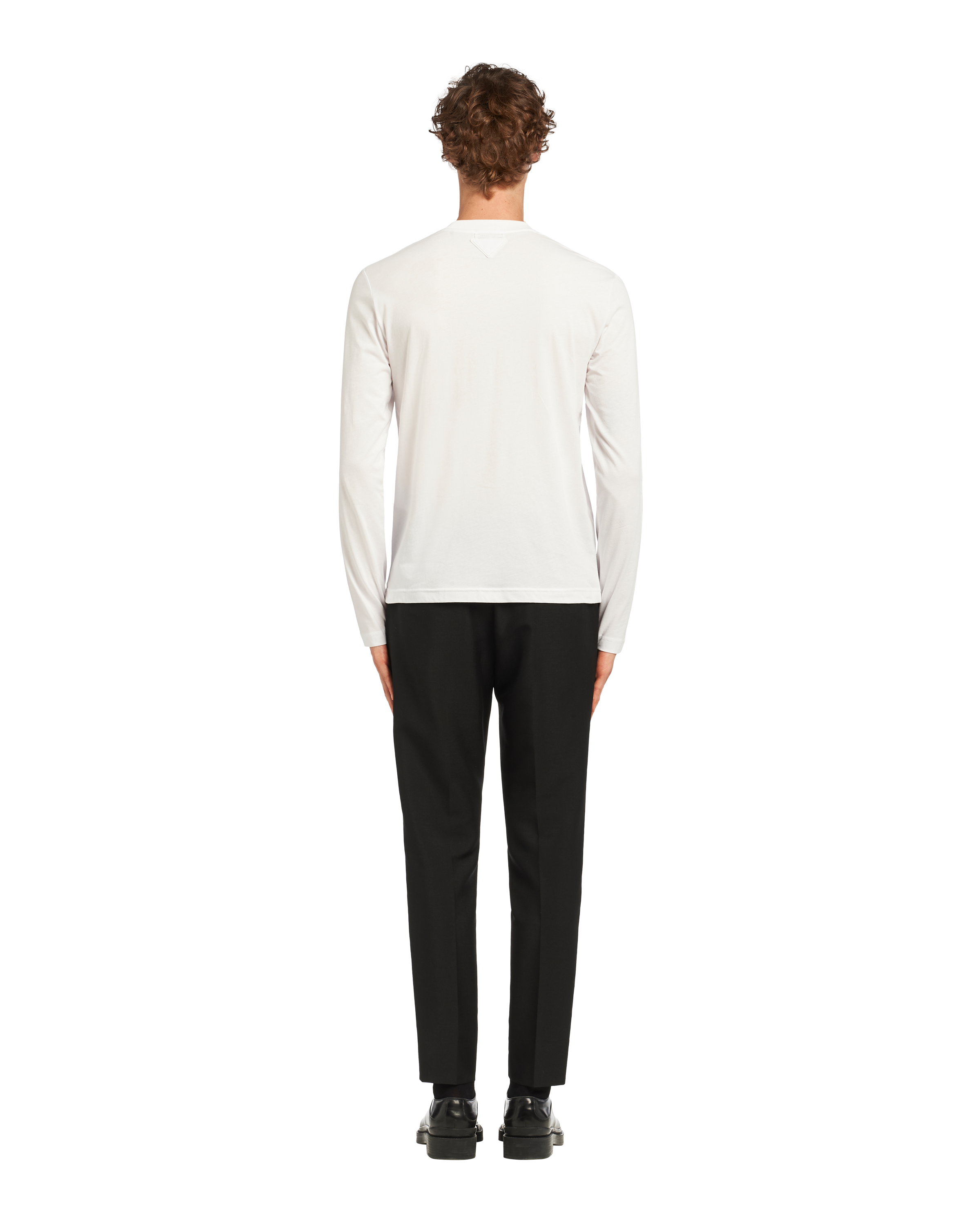 Long sleeved jersey T shirt