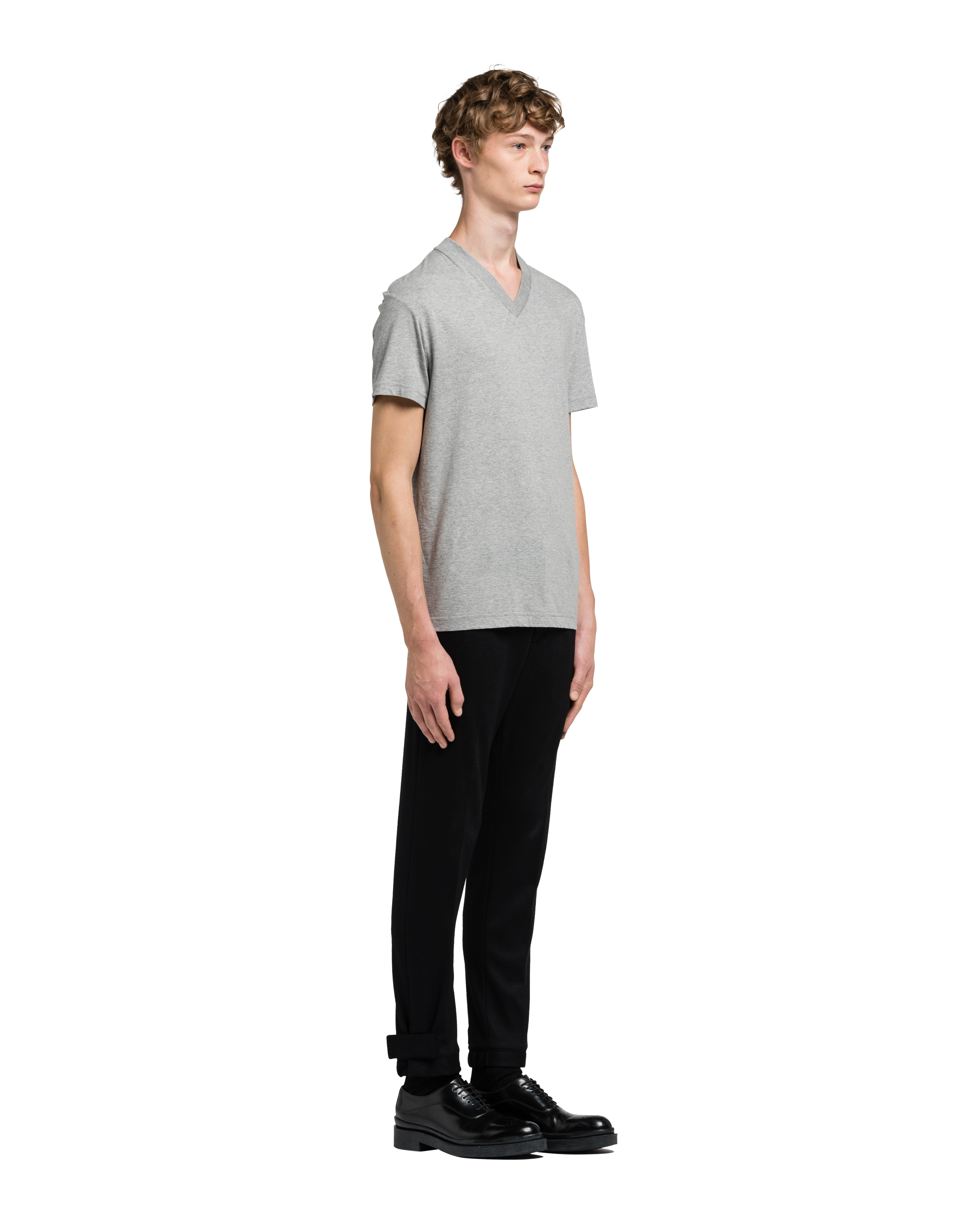 camiseta blanca prada