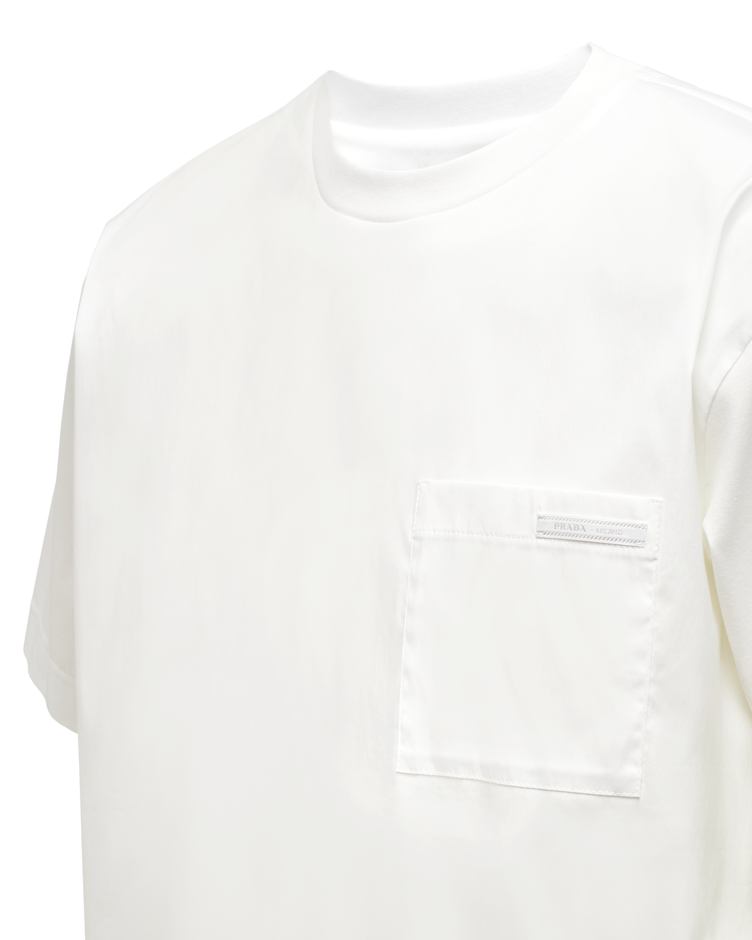 T shirt prada blanc clearance