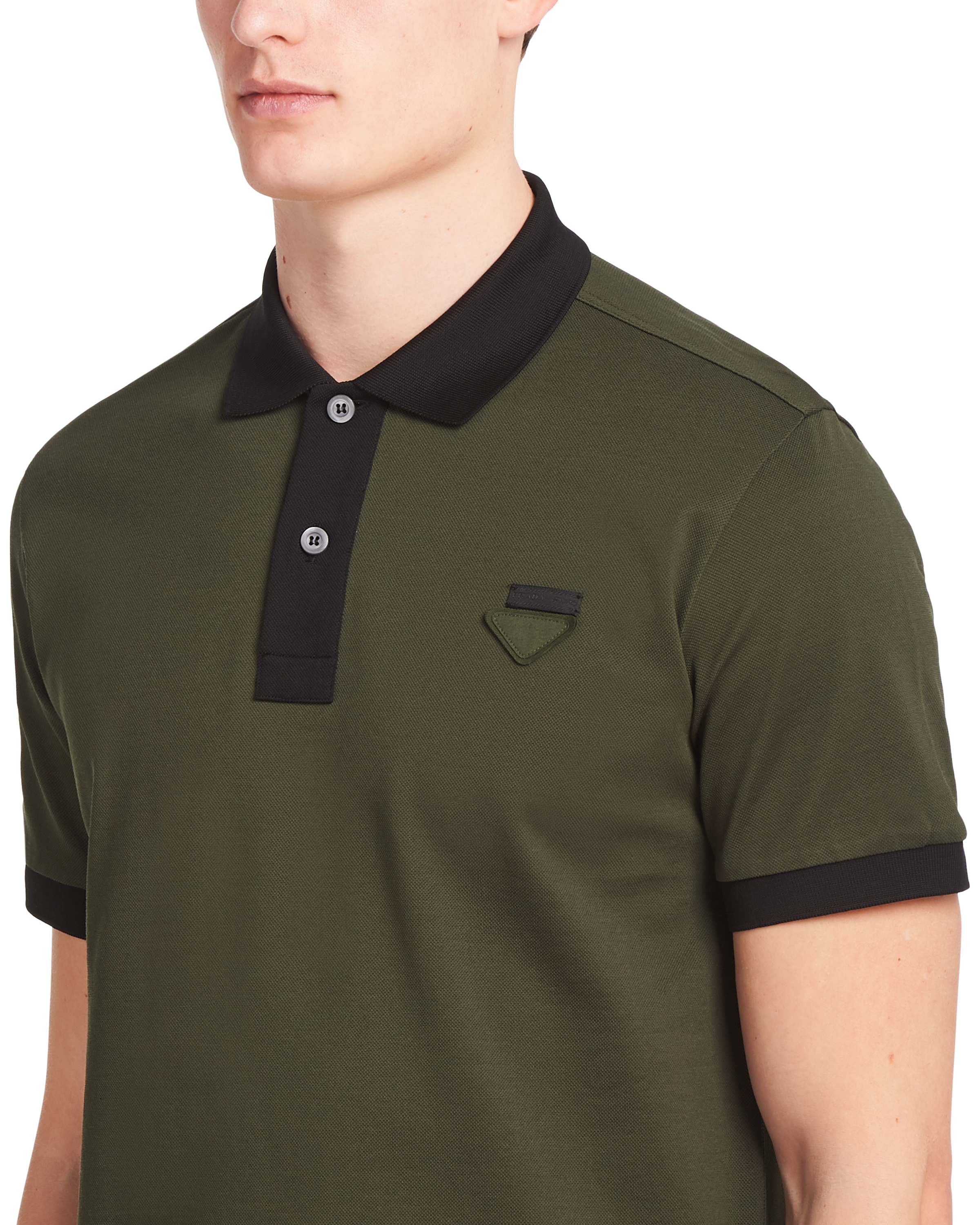 Khaki prada polo clearance