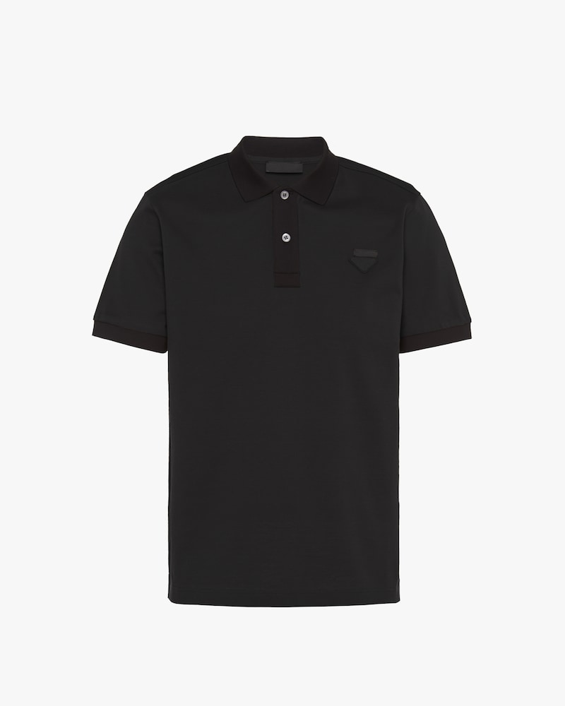 prada grey polo