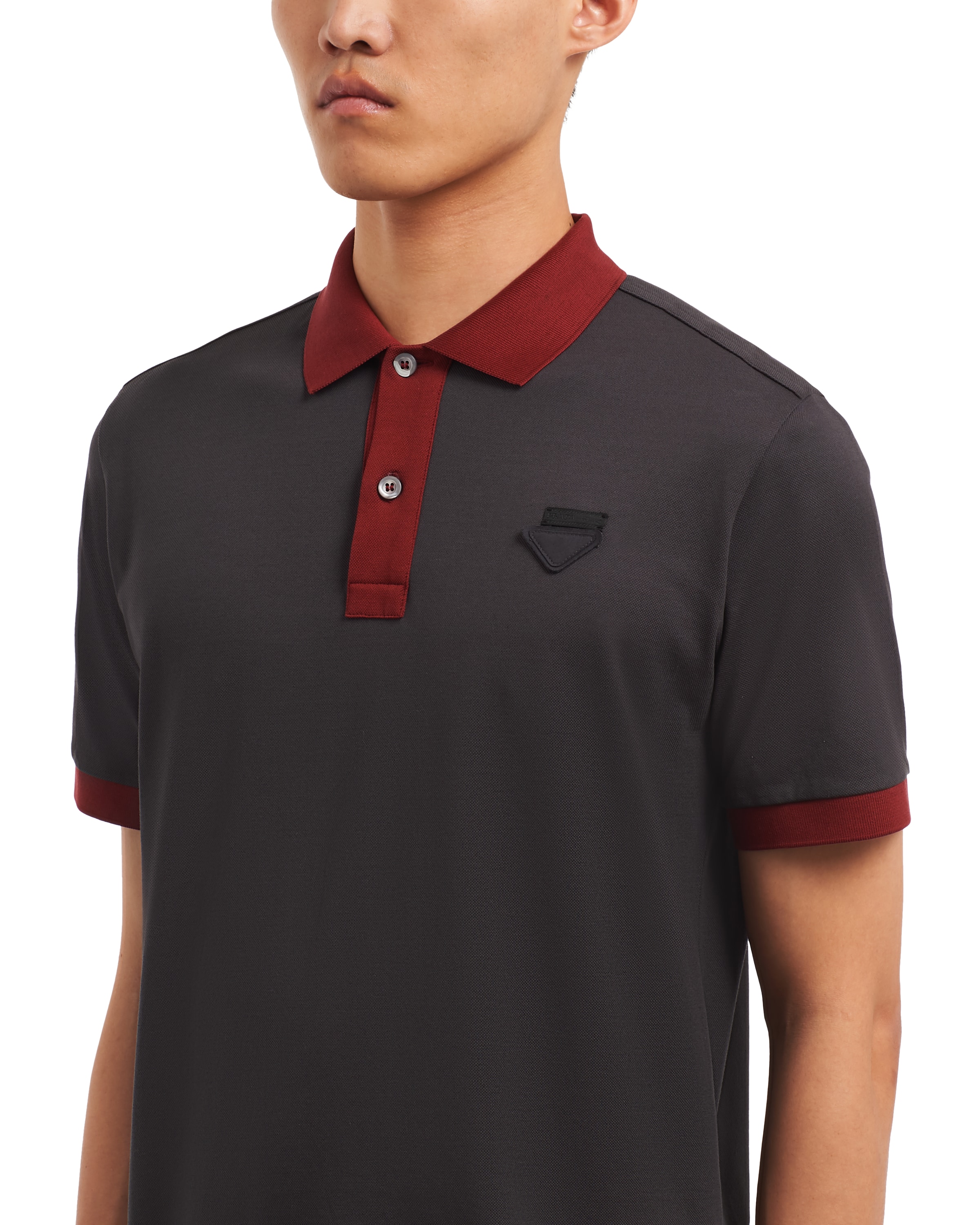 Prada pink polo