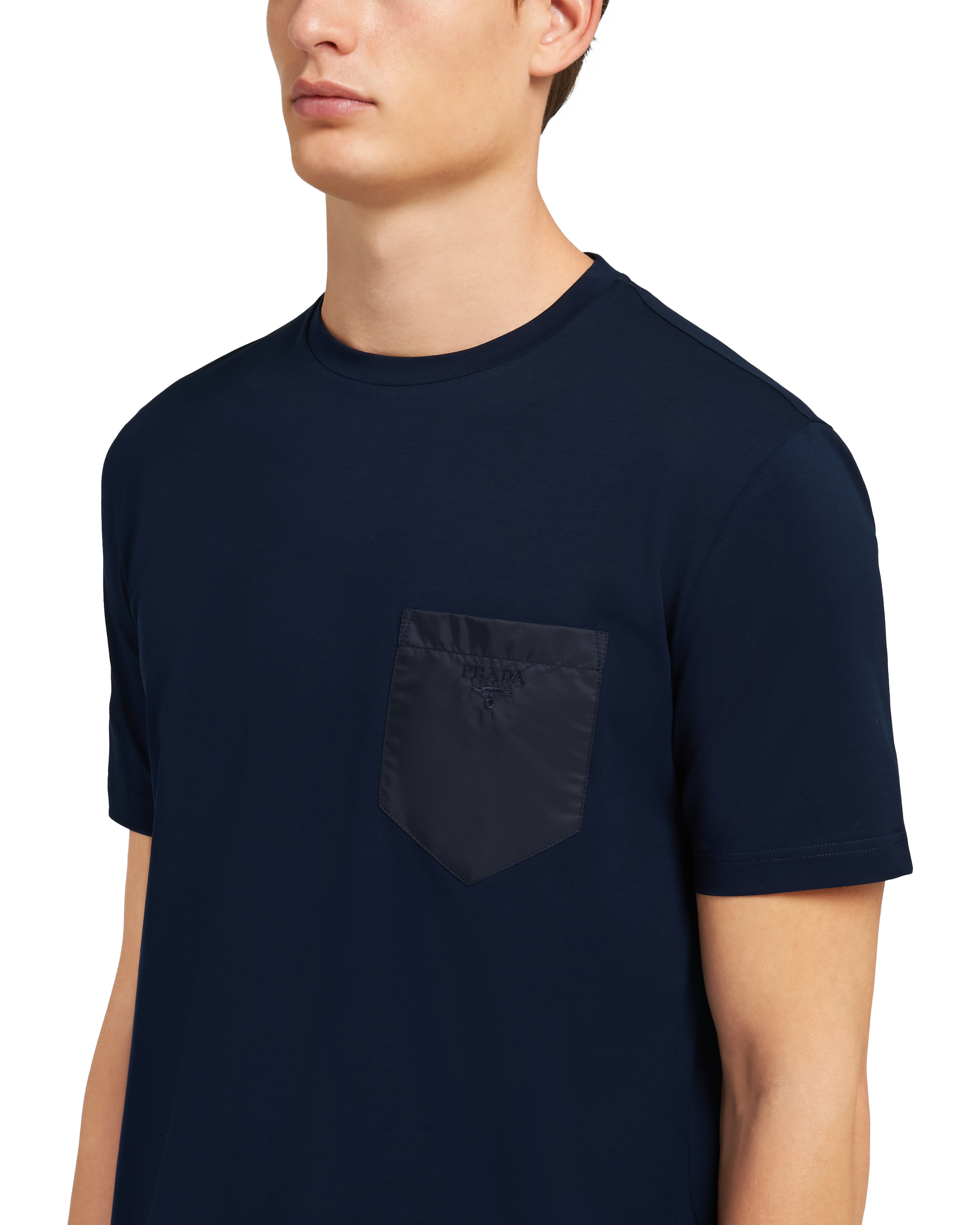 Navy blue prada shirt clearance