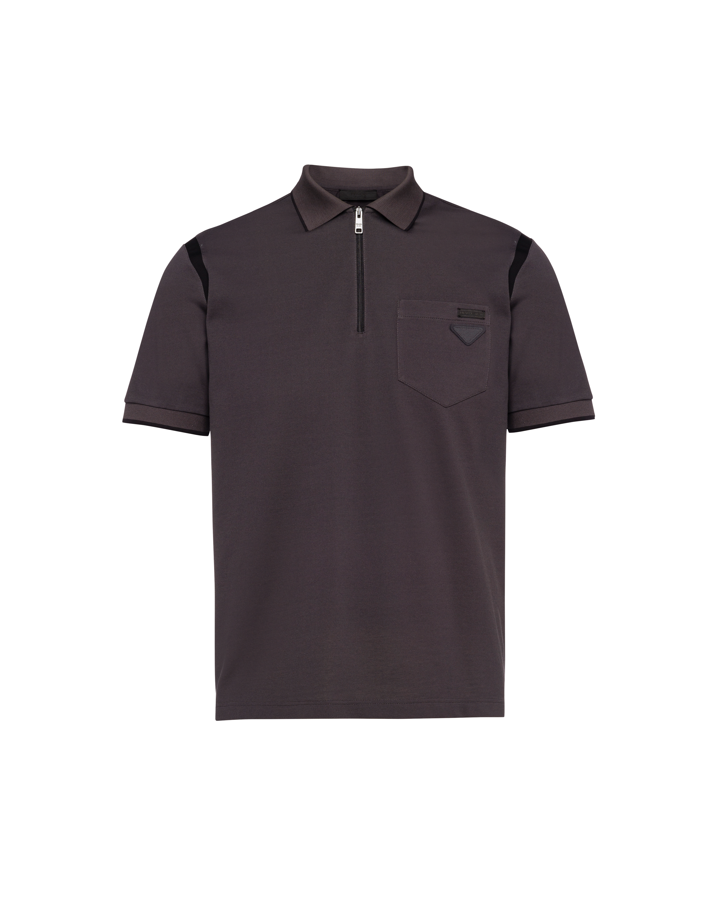 prada polo shirt black