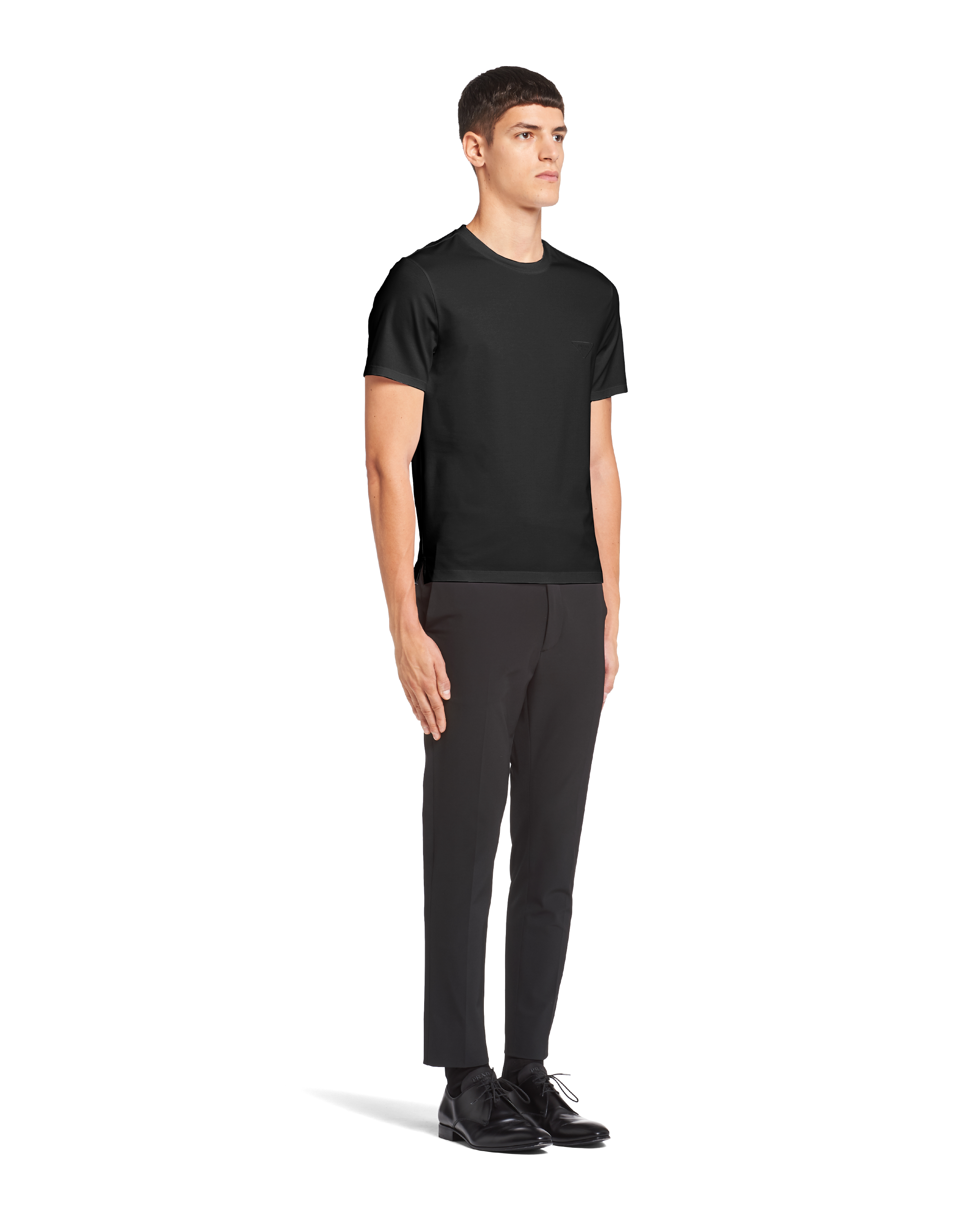 T shirt prada noir discount