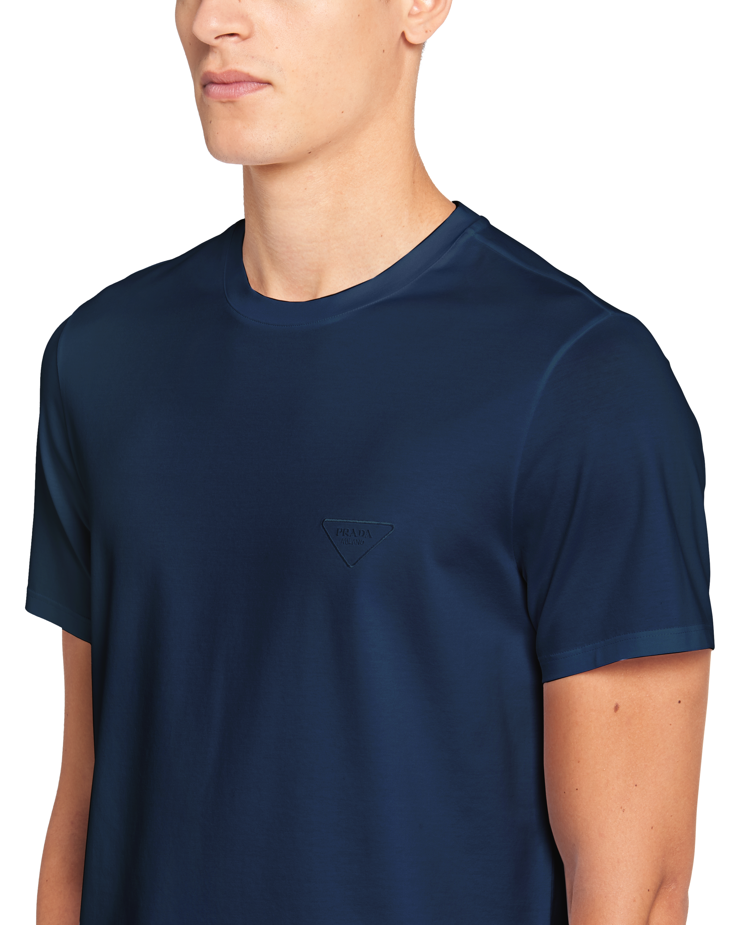 Blue prada shirt clearance