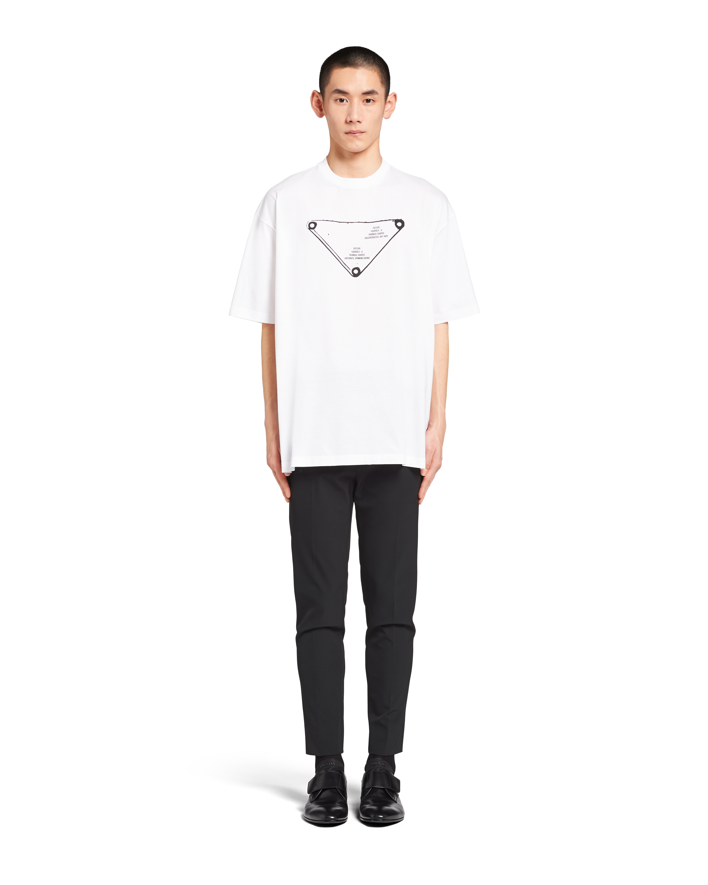 prada white shirt