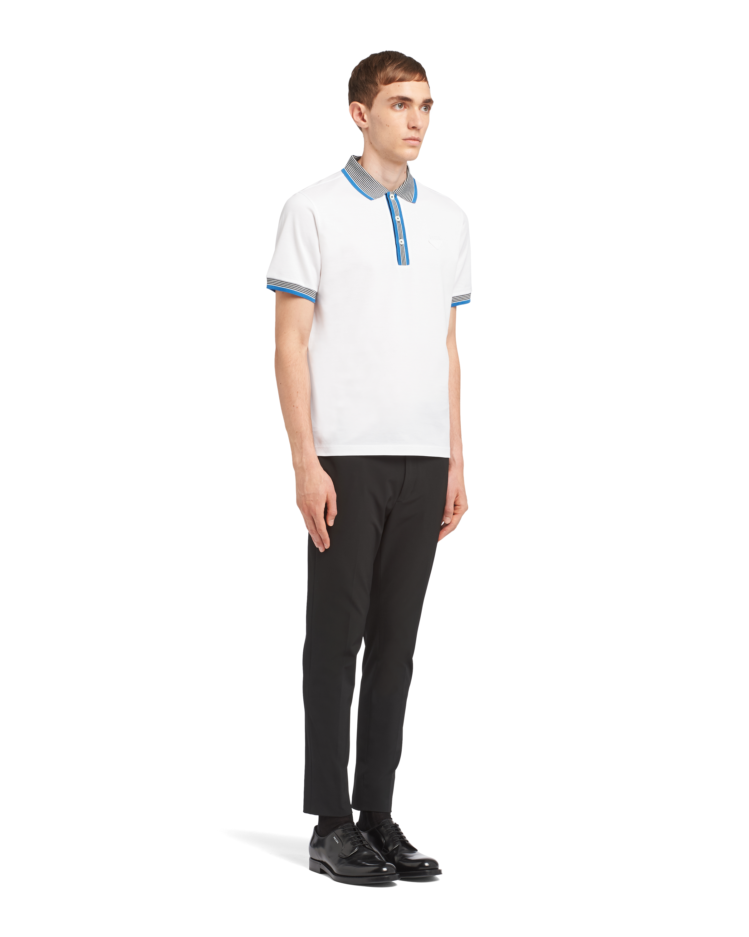 prada pique polo