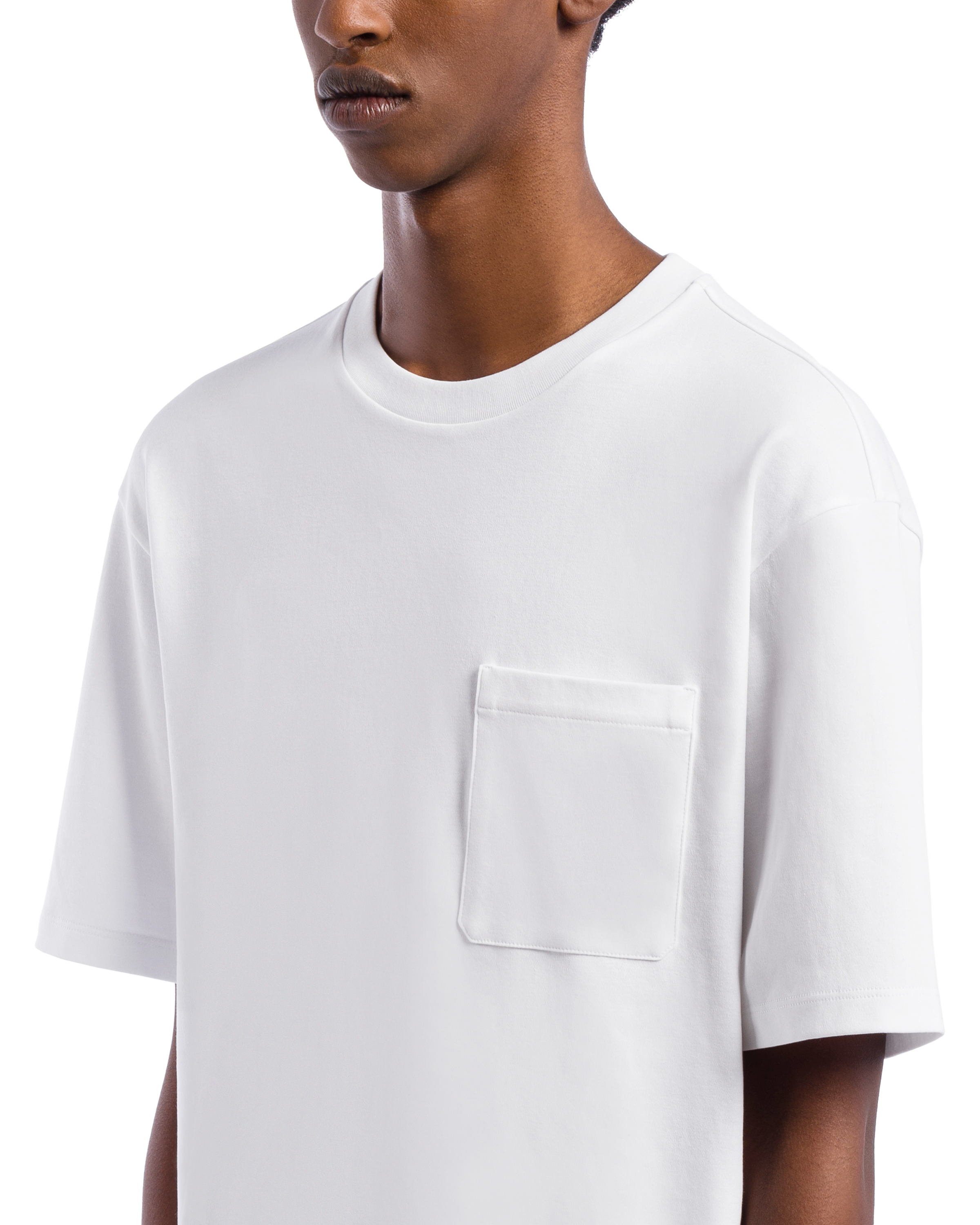 Prada white deals t shirt