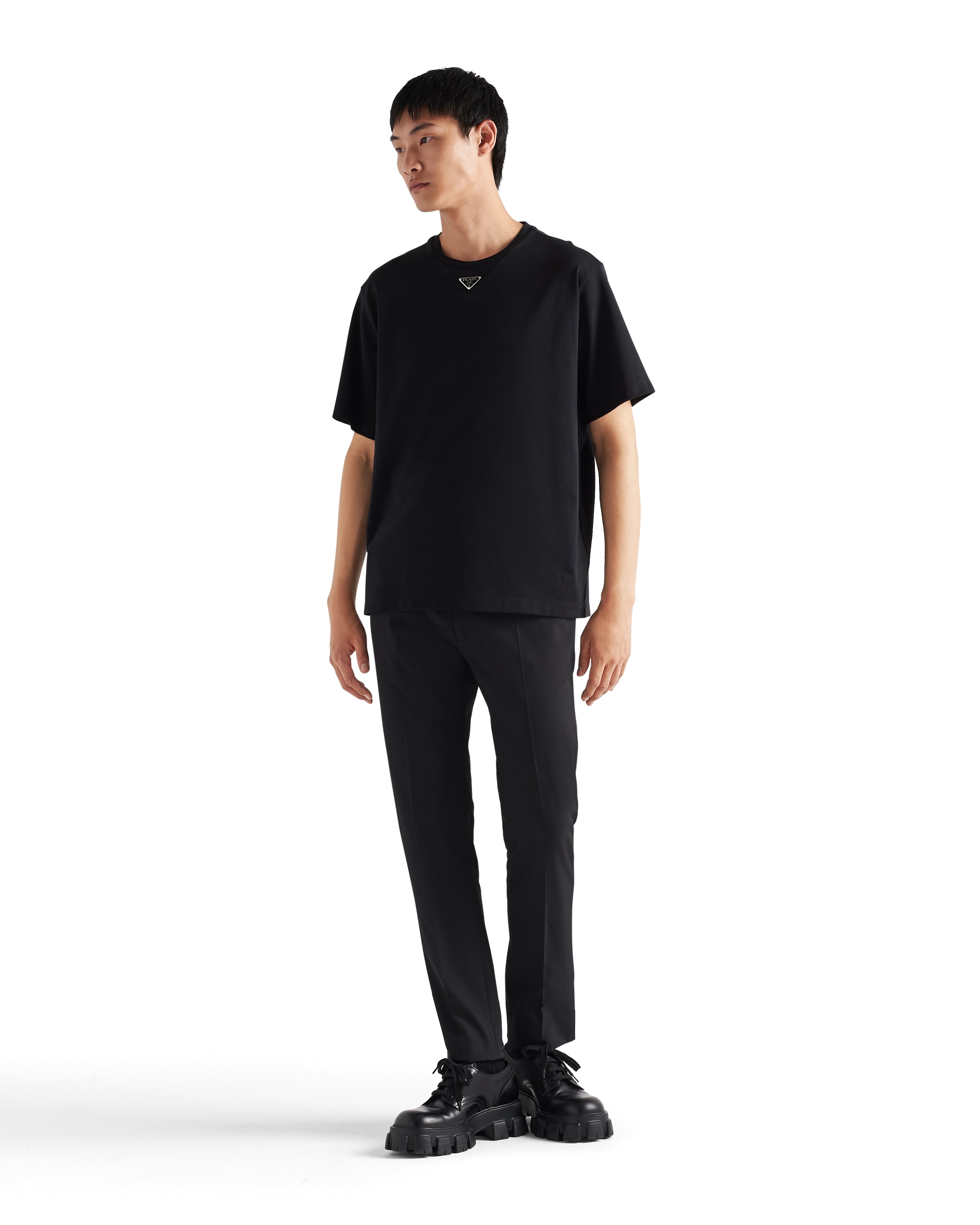 Prada Black Woolen T-shirt