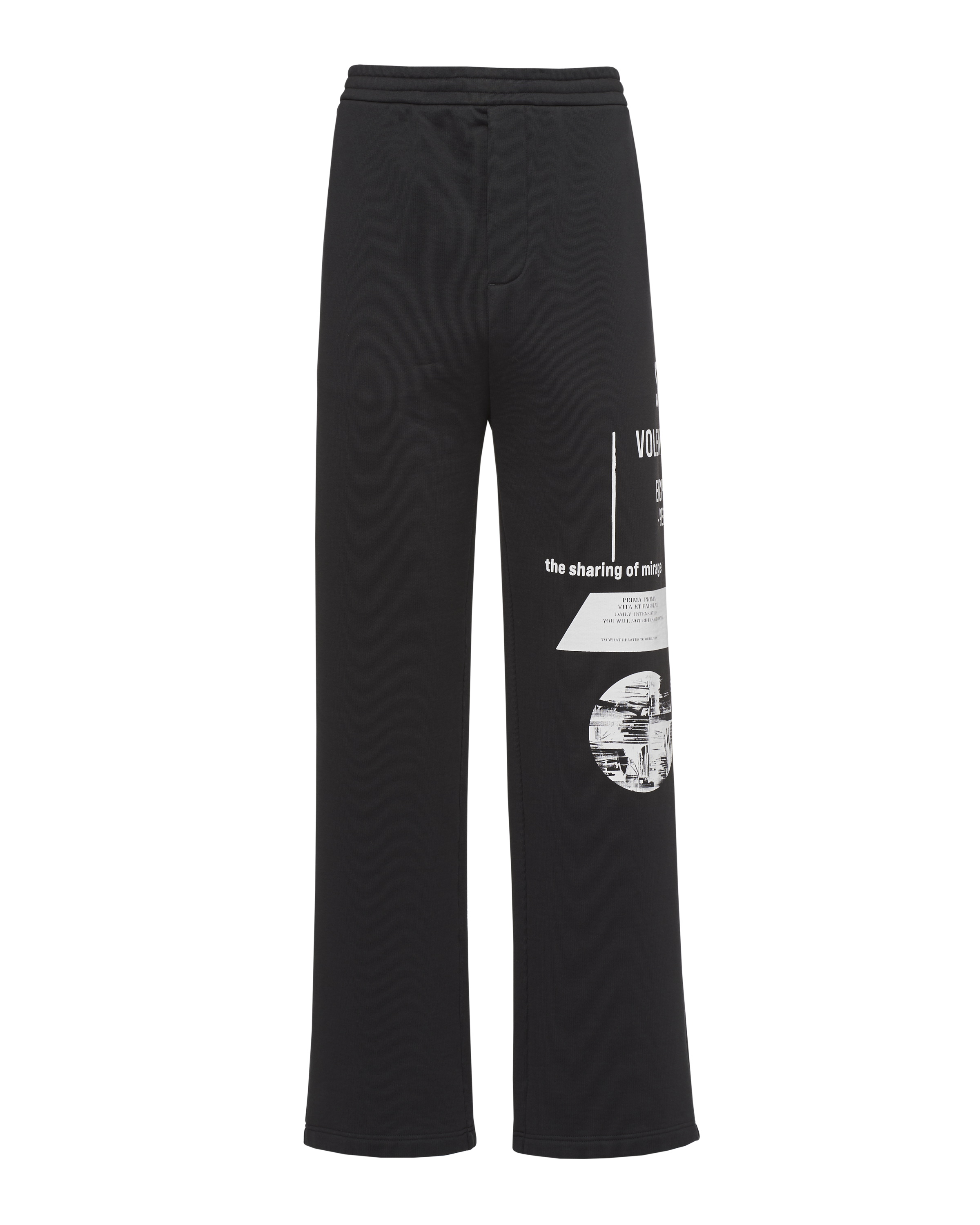 Printed fleece pants Sale